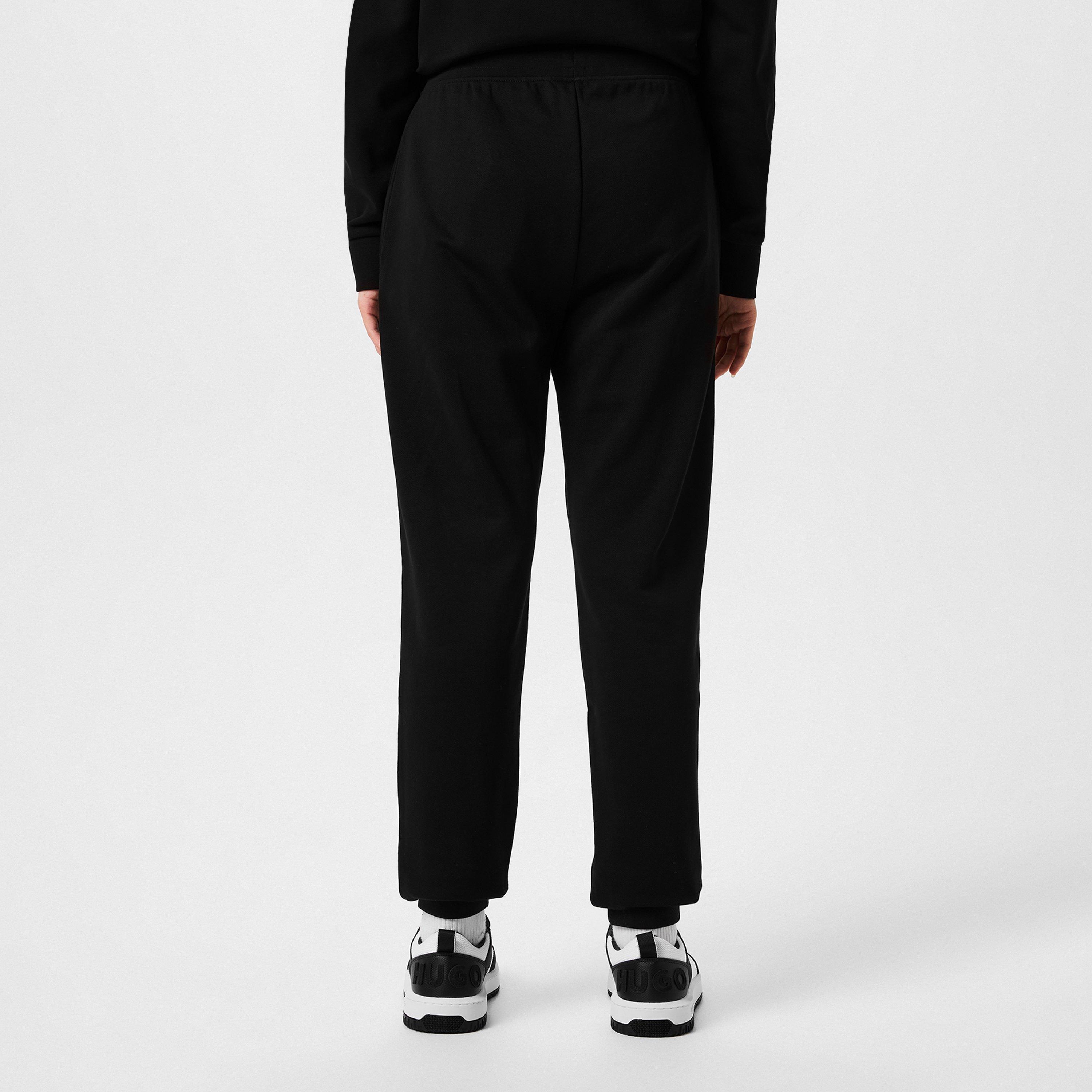 Black - Hugo - Stack Logo Jogging Bottoms - 4