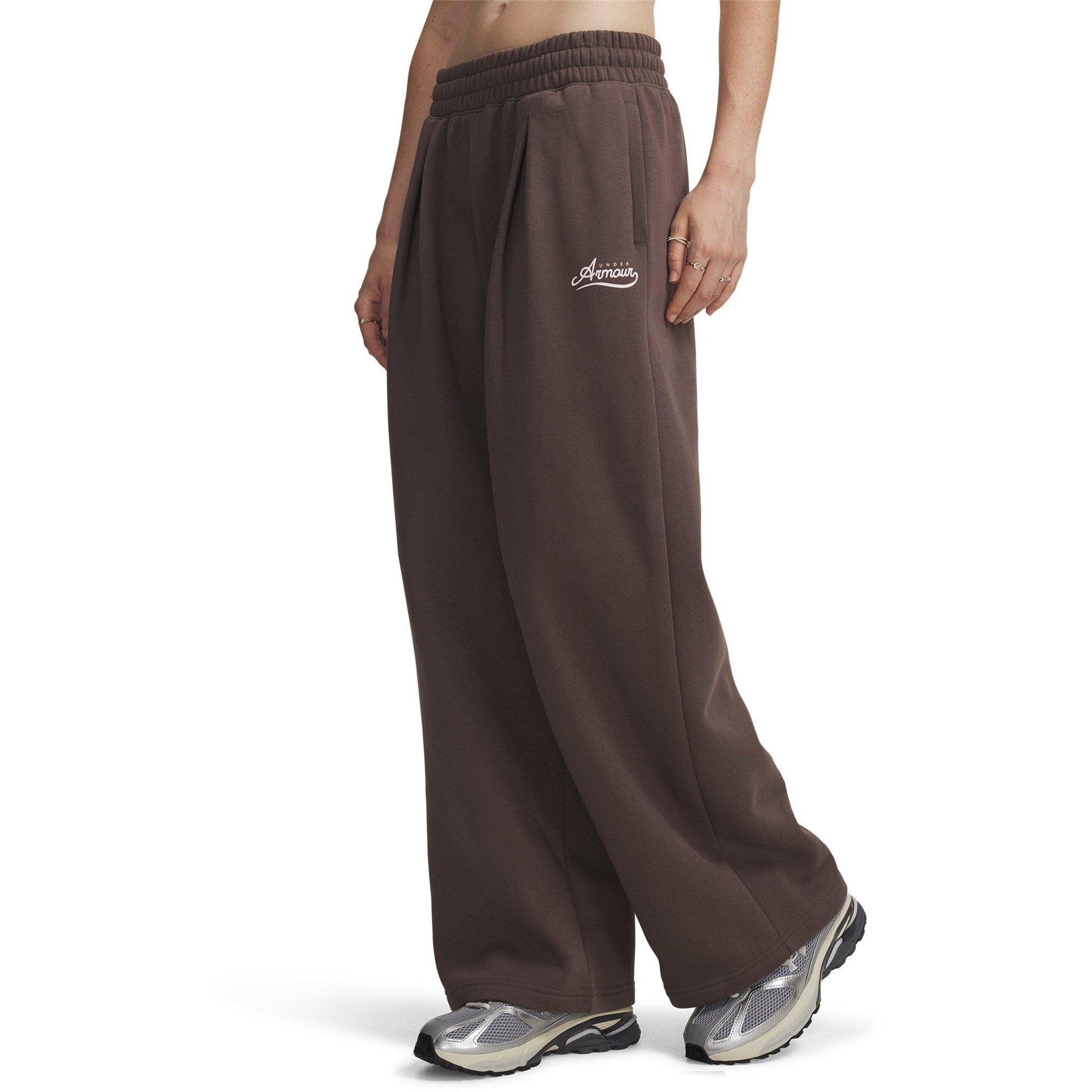 Peppercorn - Under Armour - Women's Rival Pleated Fleece Joggers - 1