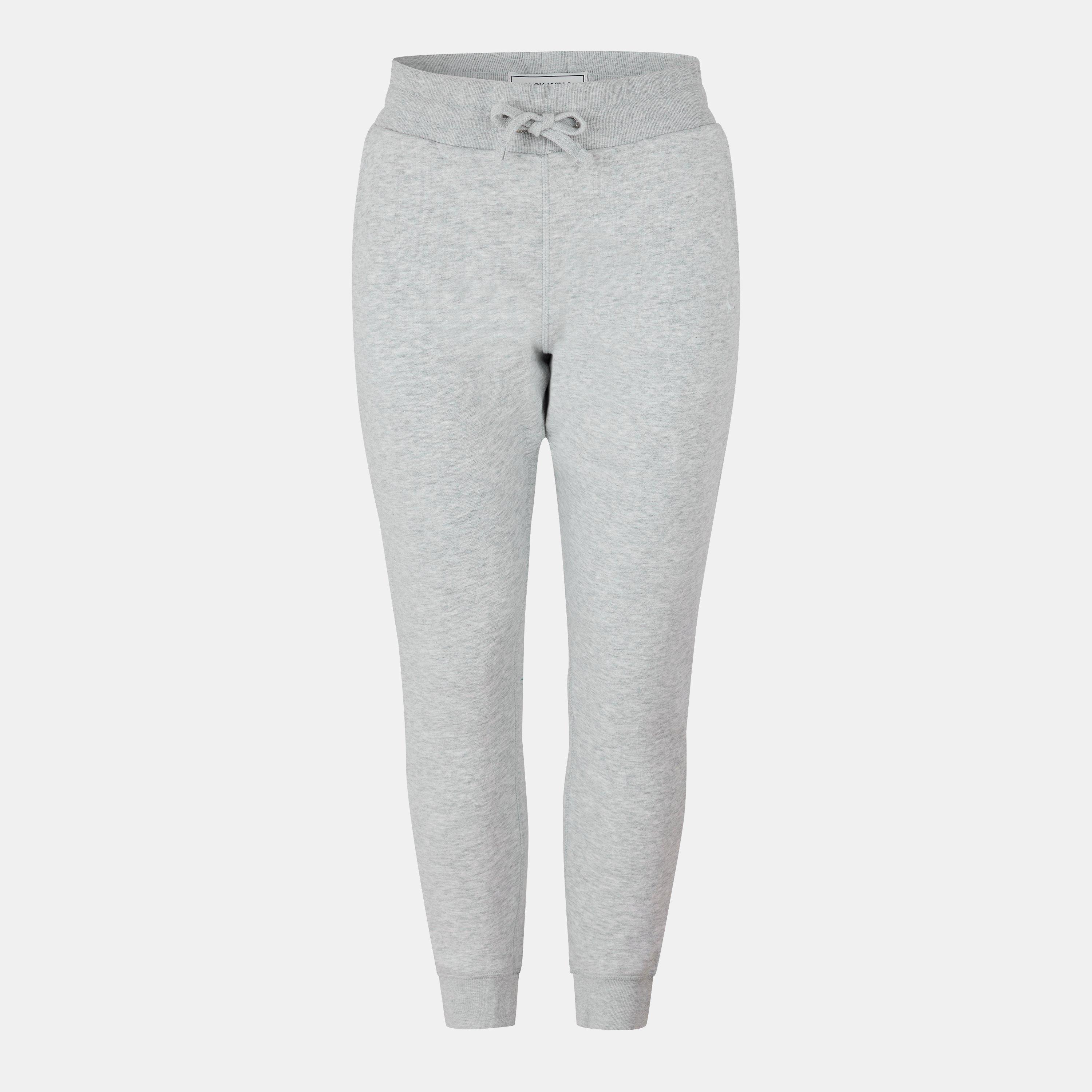 Grey Marl - Jack Wills - Astbury Pheasant Logo Joggers - 1