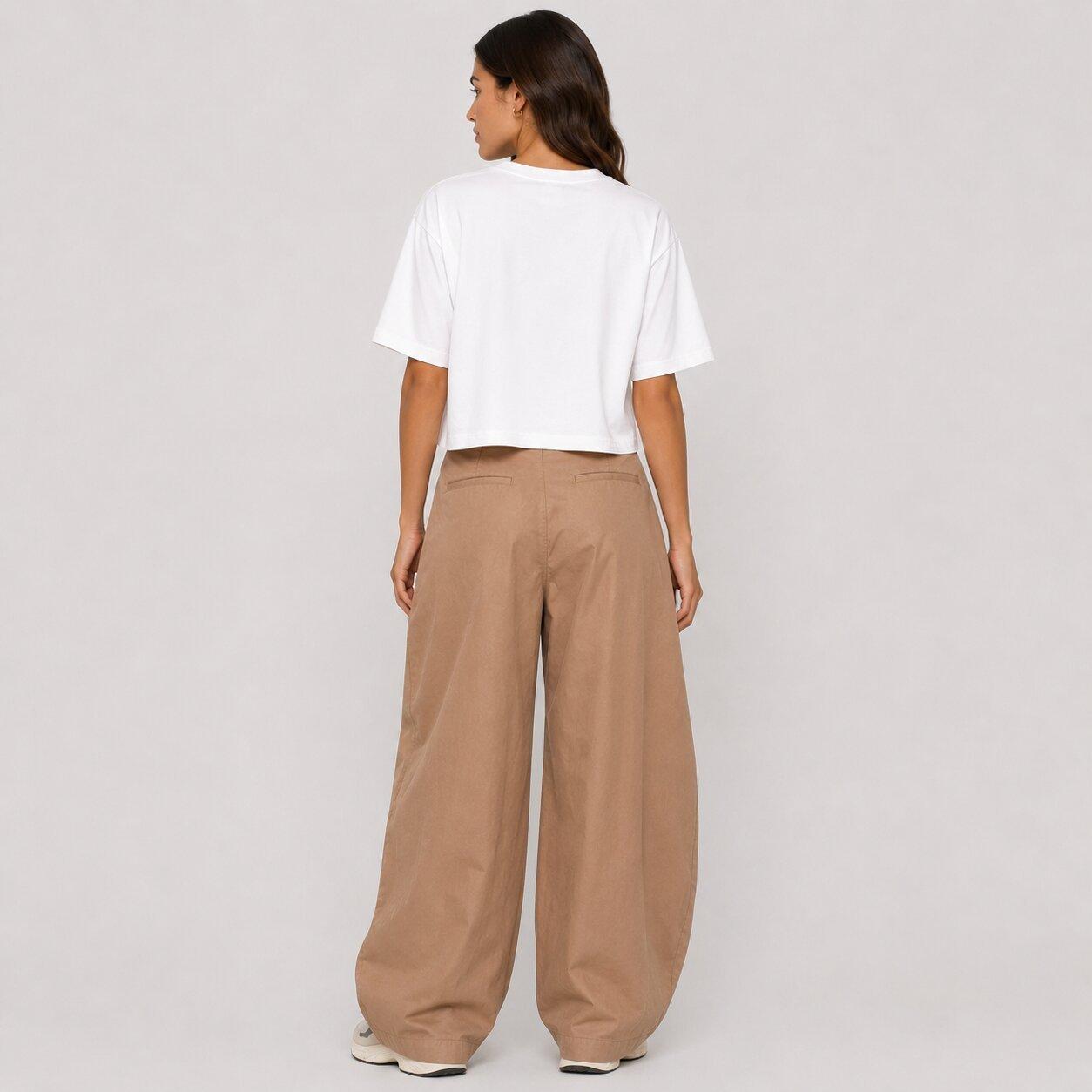 Neutral - I Saw It First - Pleated Barrel Trousers - 3