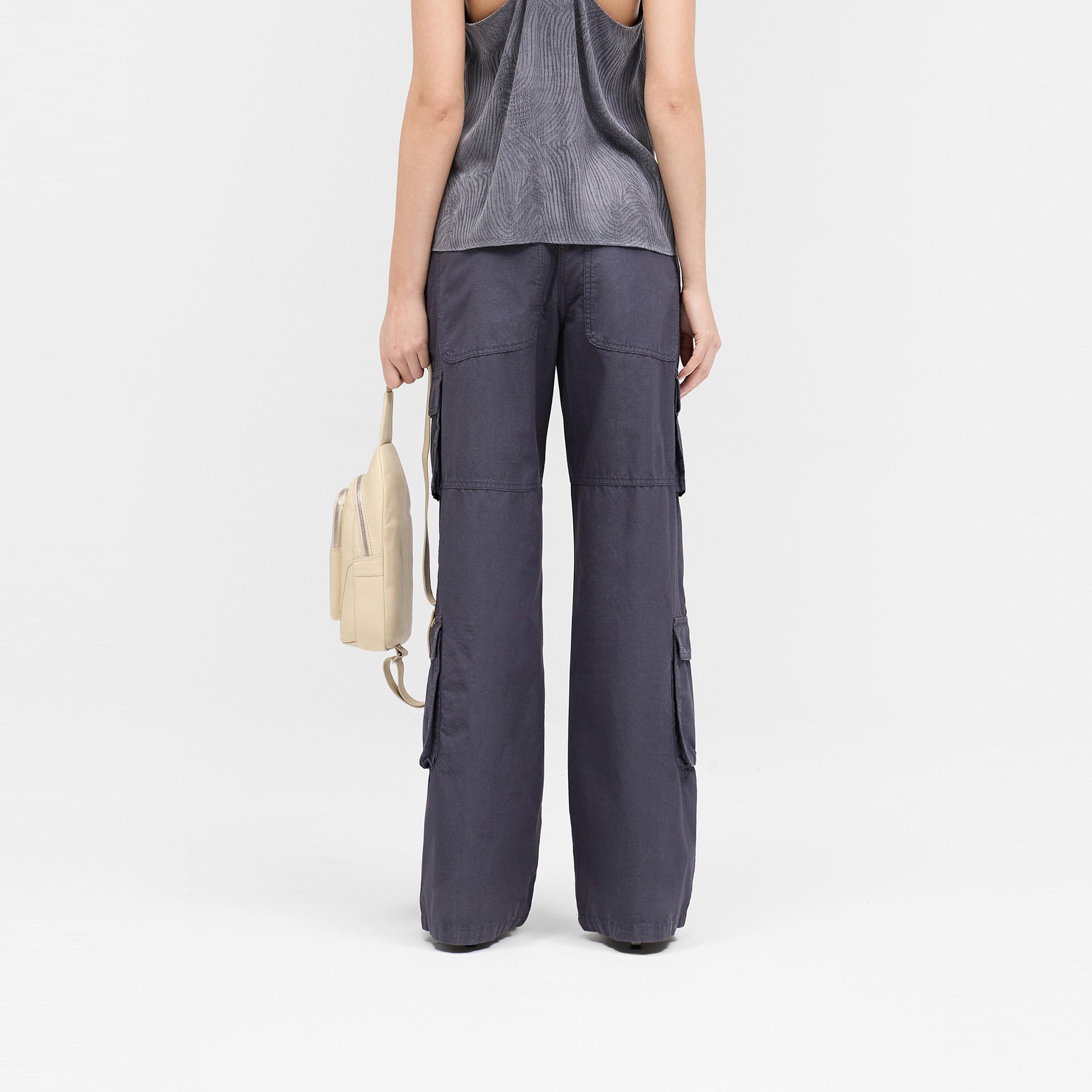 Steel Blue - Represent - Women's Fender Cargo Wide-leg Trousers - 3