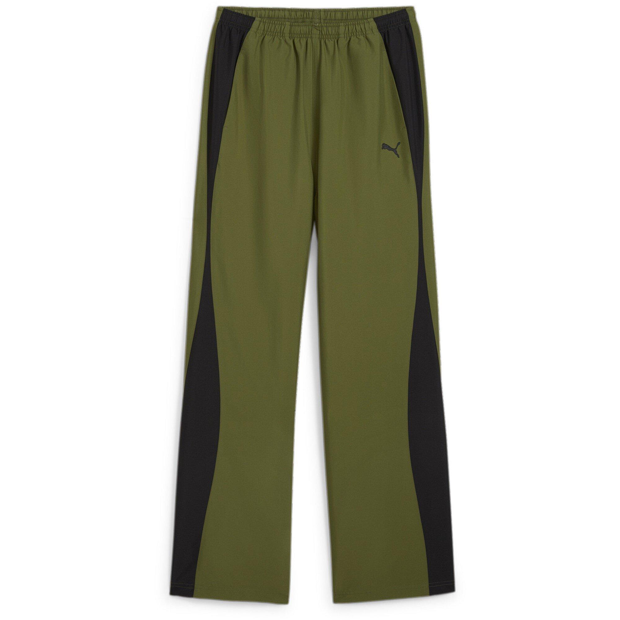 Puma Women's Dare To Open Hem Poly Jogger - Olive - 12 (M)