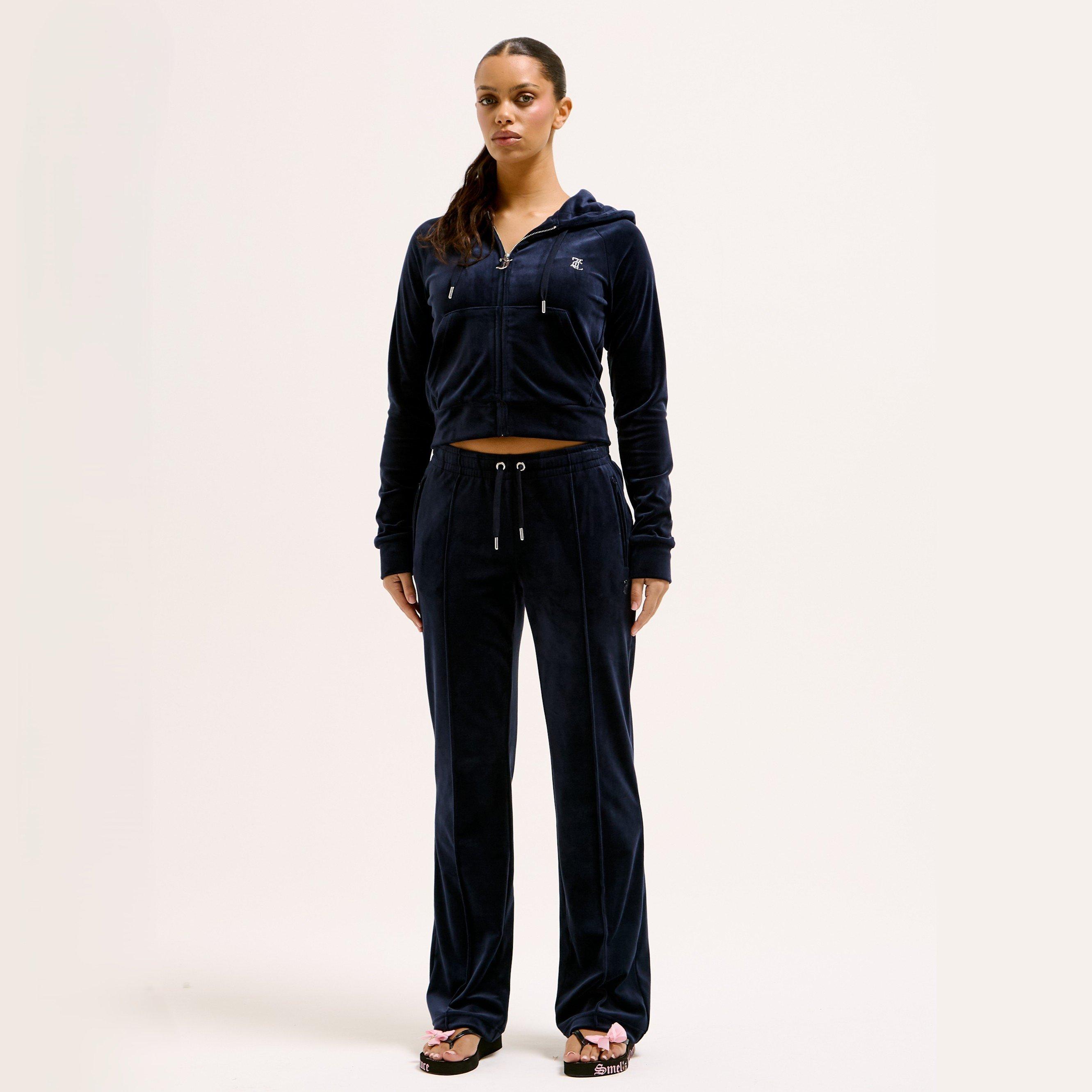 Night Sky - Juicy Couture - Women's Tina Track Pant Velour Joggers - 2
