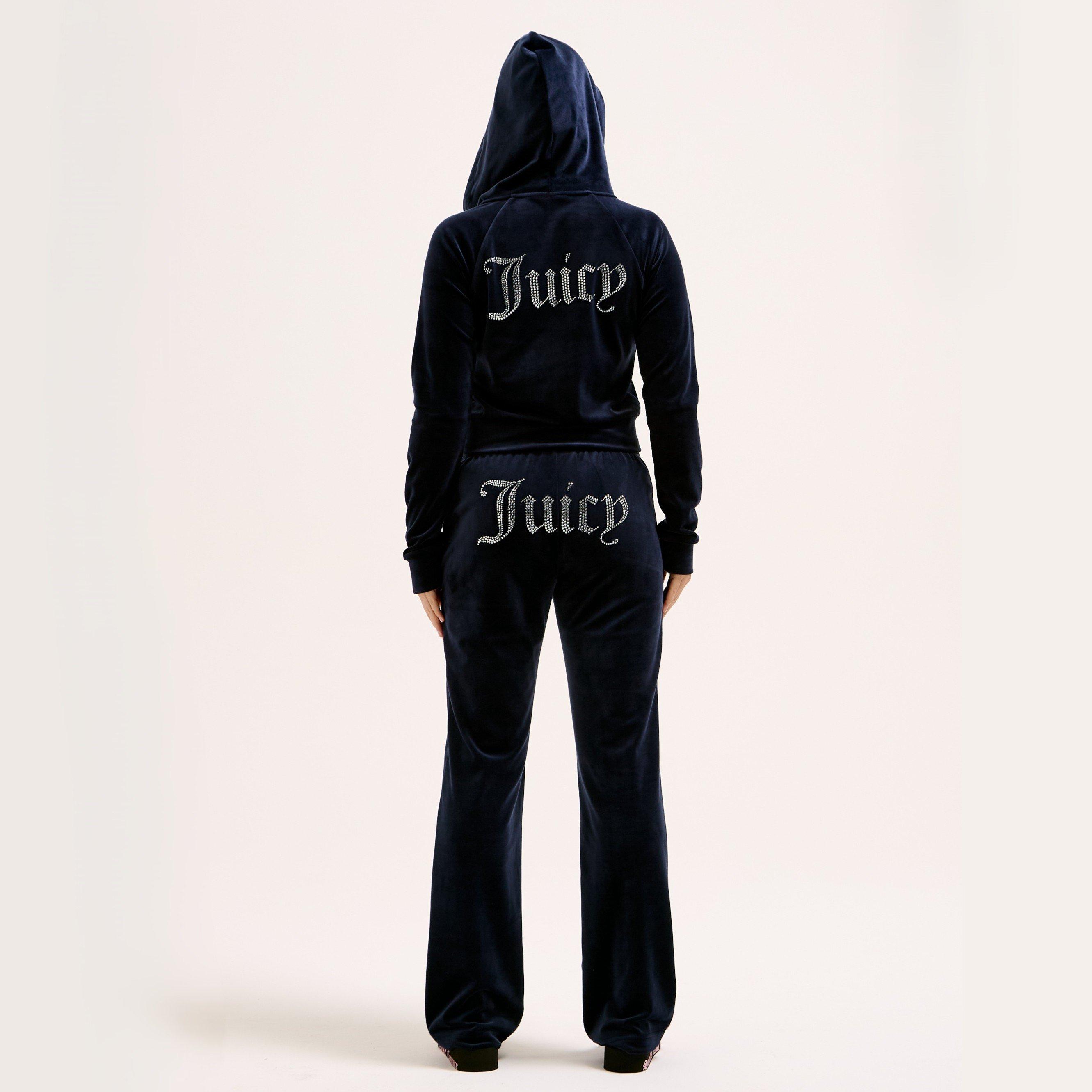Night Sky - Juicy Couture - Women's Tina Track Pant Velour Joggers - 3