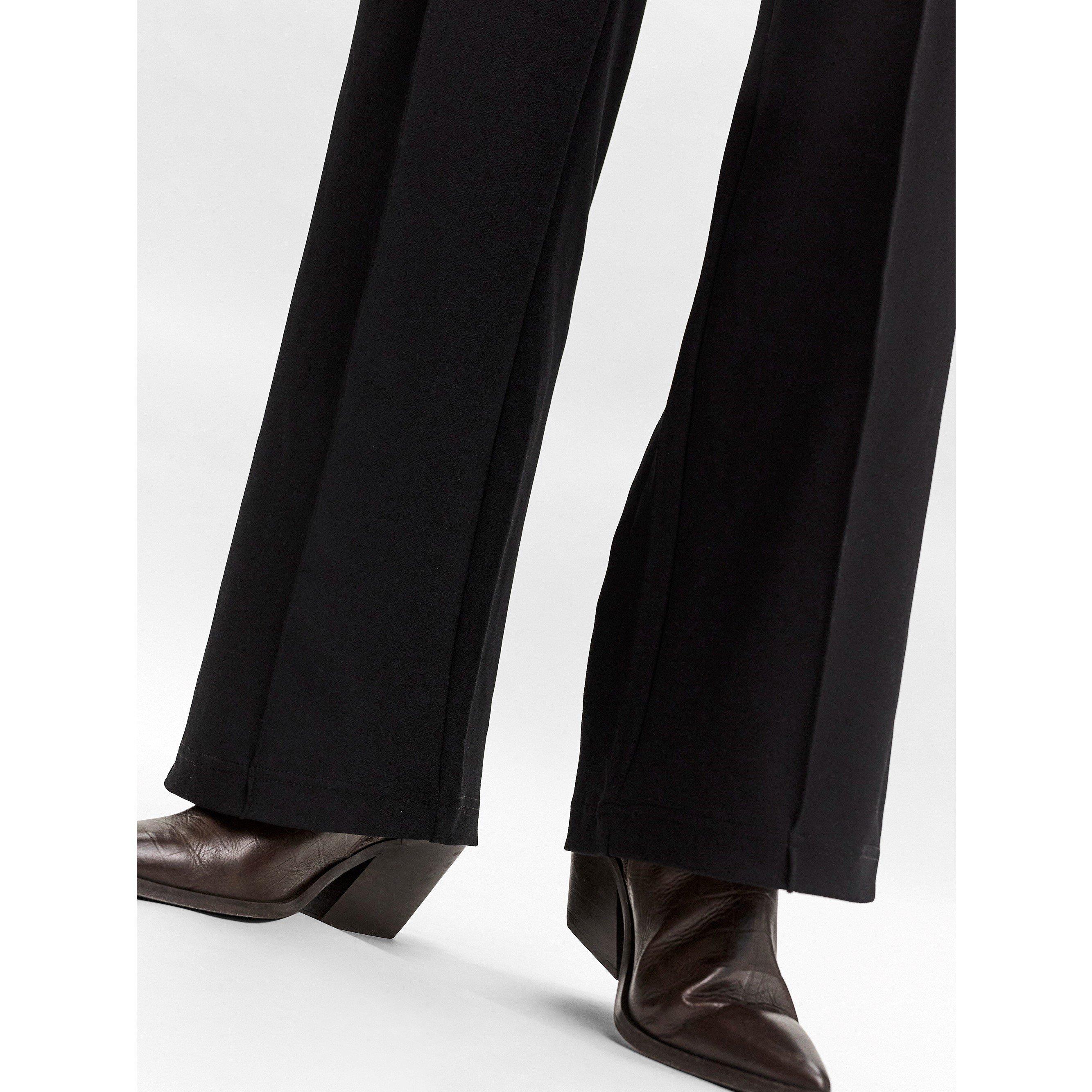 Preto - Vero Moda - Women's Becky Wide Leg Trousers - 5