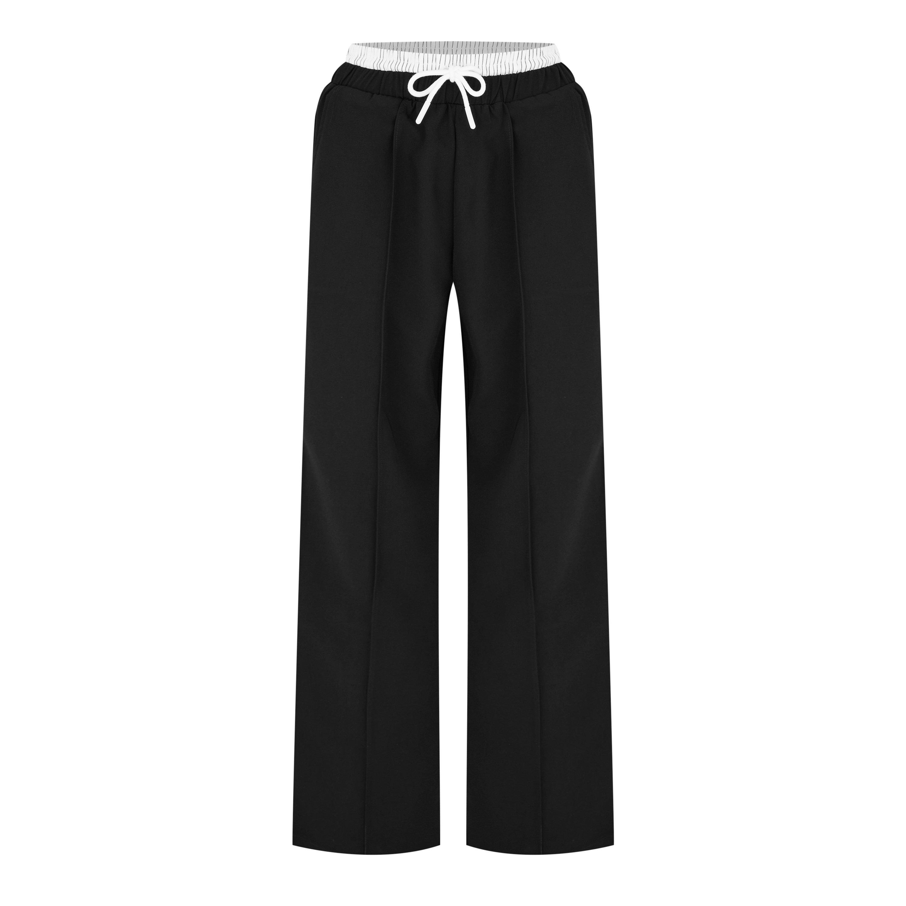 Black - 4th and Reckless - Women's Bianca Wide Leg Trousers - 5