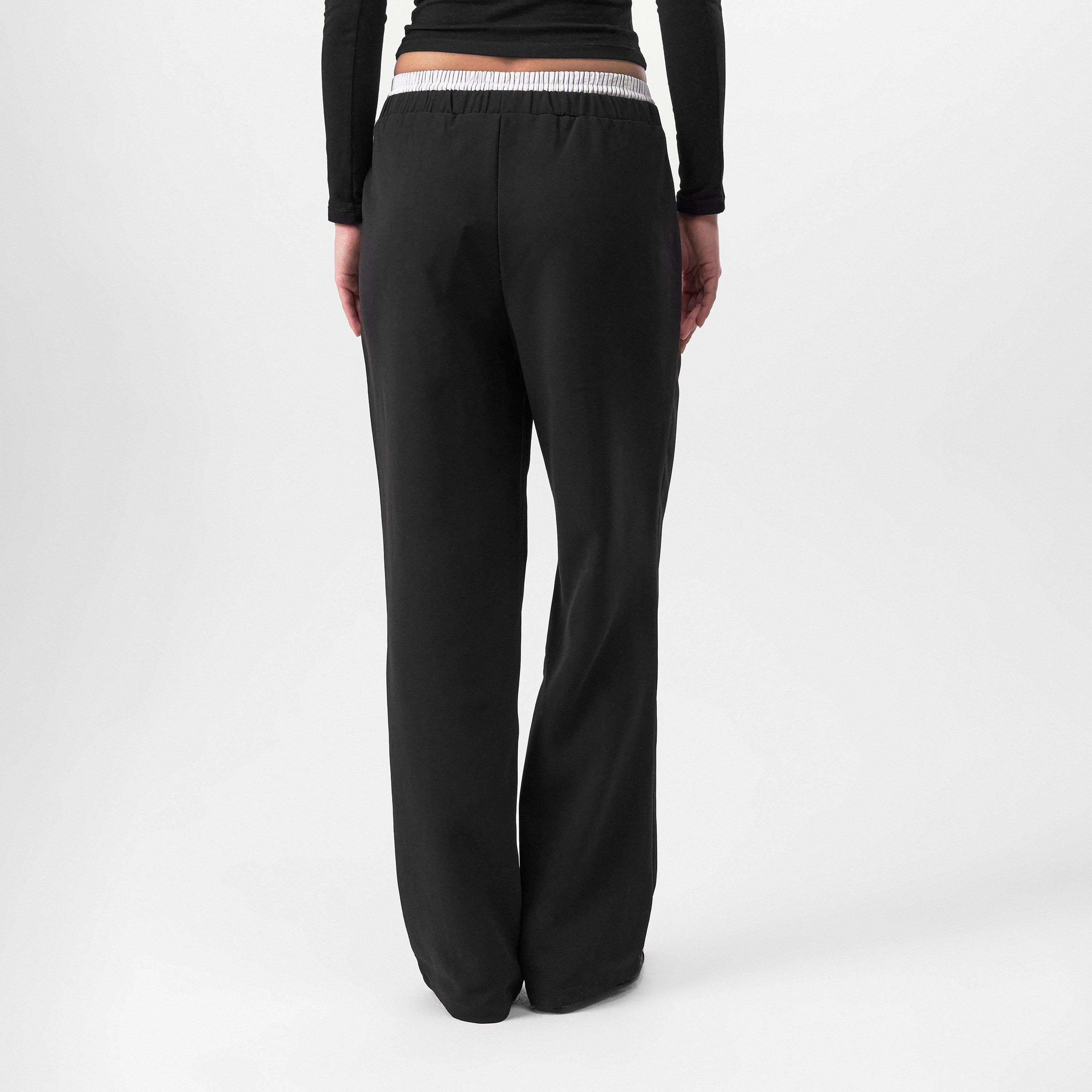 Black - 4th and Reckless - Women's Bianca Wide Leg Trousers - 3