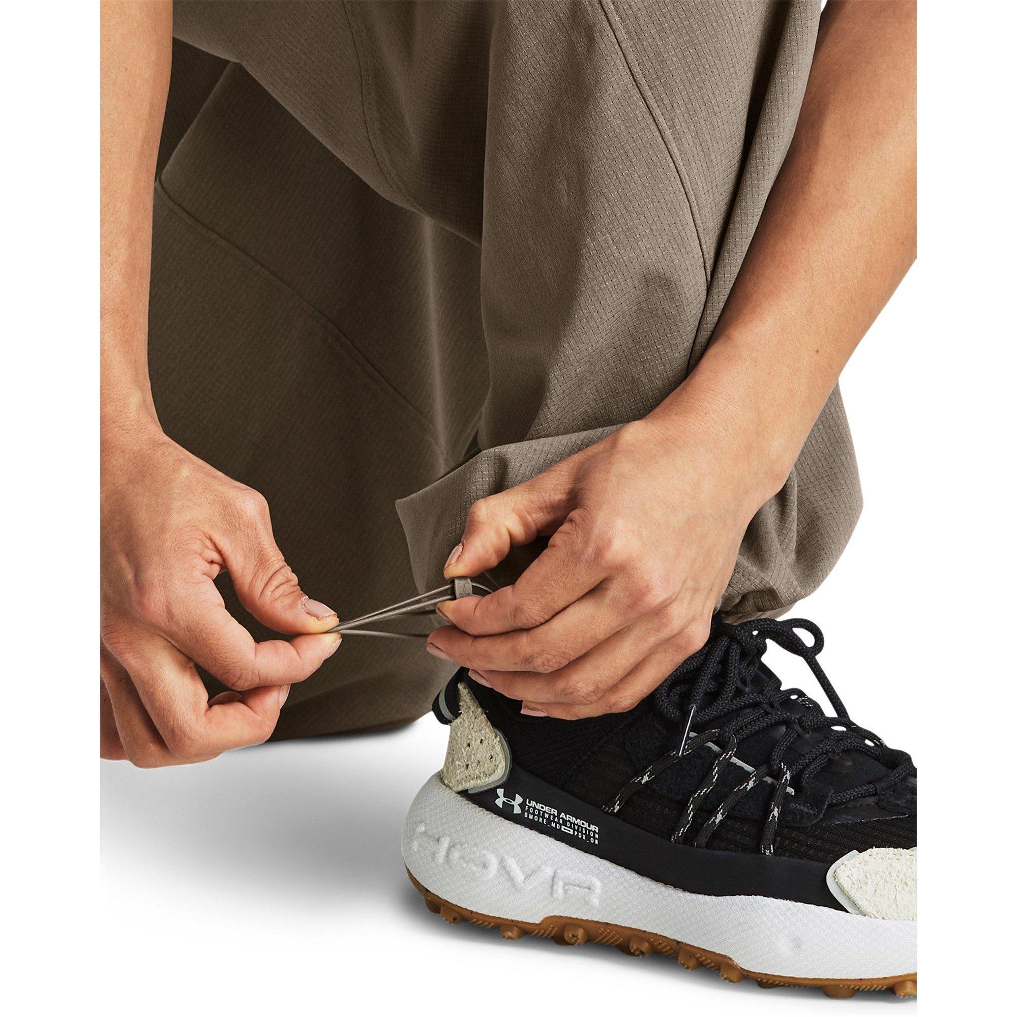 Brown - Under Armour - Women's Unstoppable Open Hem Woven Jogger - 6