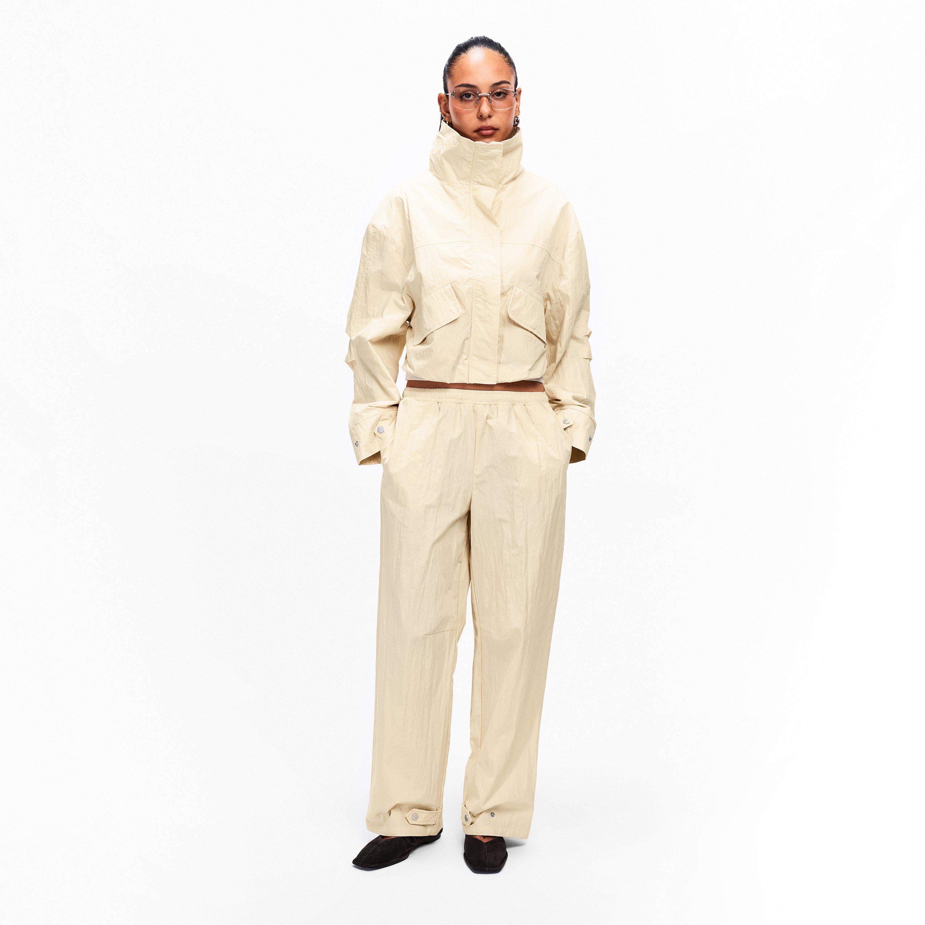 Ecru - The Couture Club - Women's Shell Cargo Trousers - 6