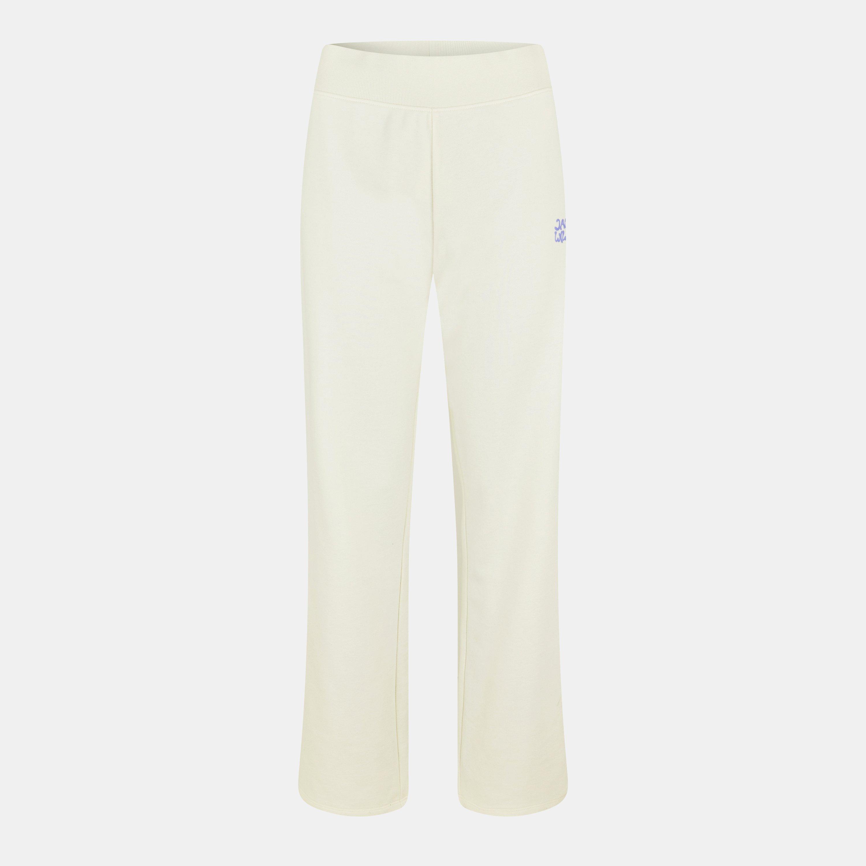 Jack Wills Women's Open Hem Fleece Joggers - Vintage White - 6 (2XS)
