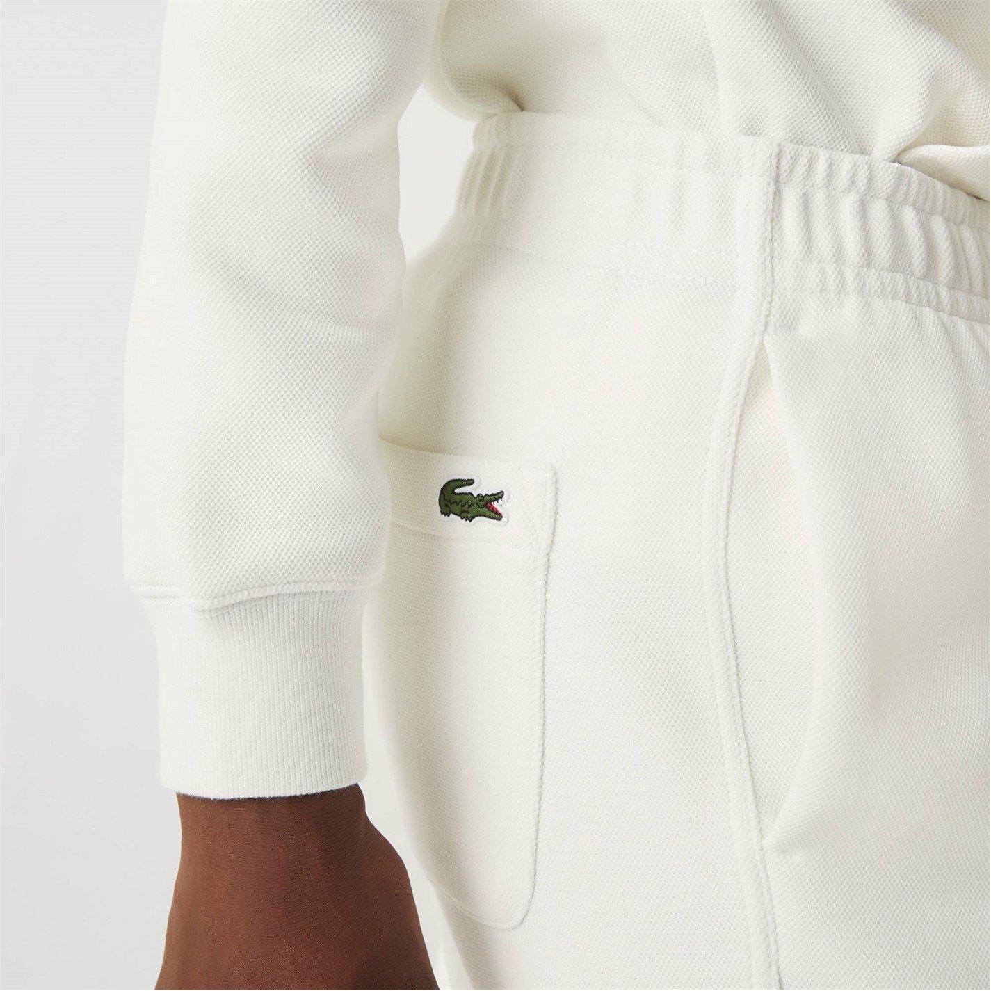 White 70V - Lacoste - Pique Jogging Pants - 7