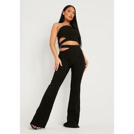 Missy Empire Out Side Wide Leg Trouser