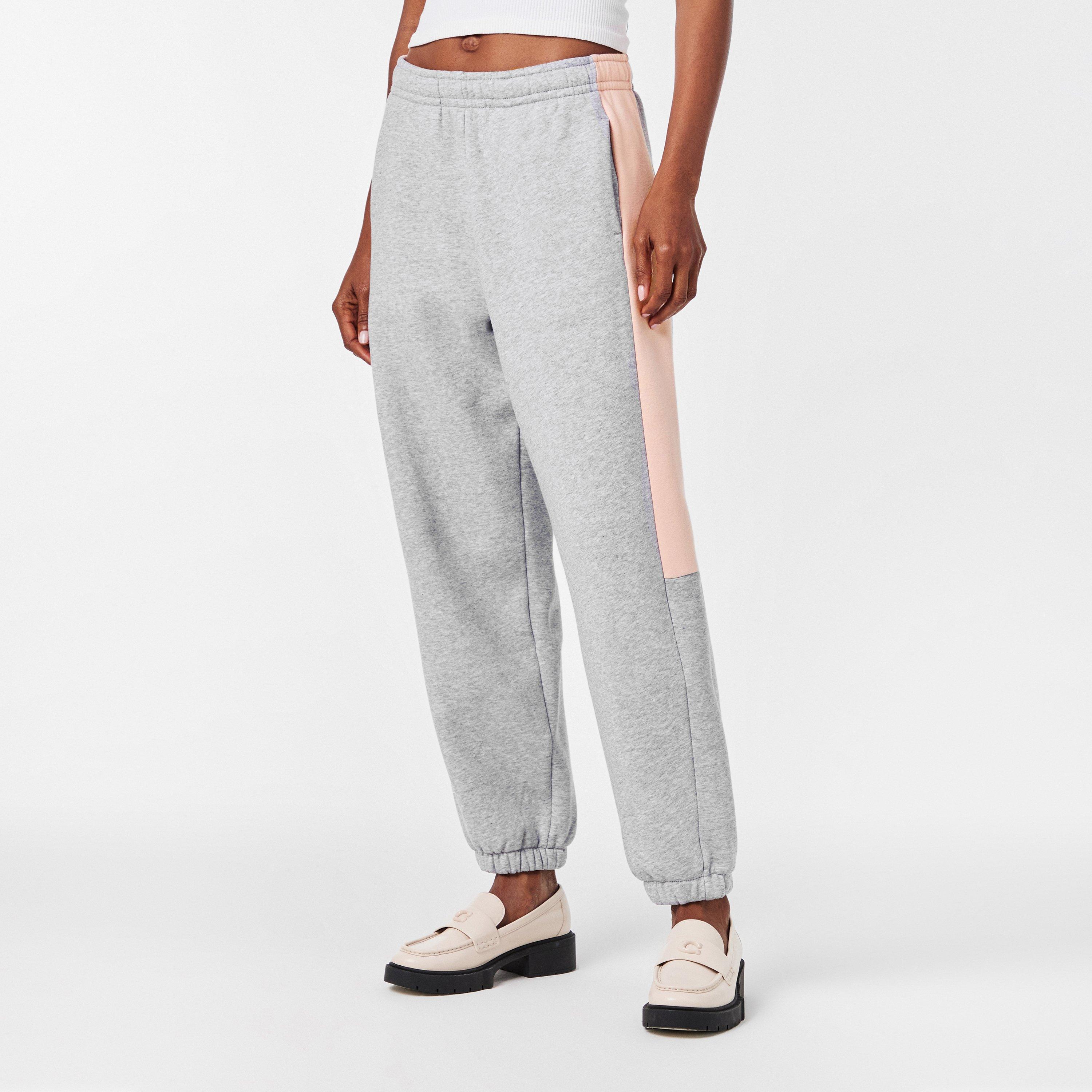 Silver Ch/Nidus - Lacoste - Women's Open Hem Fleece Joggers - 3