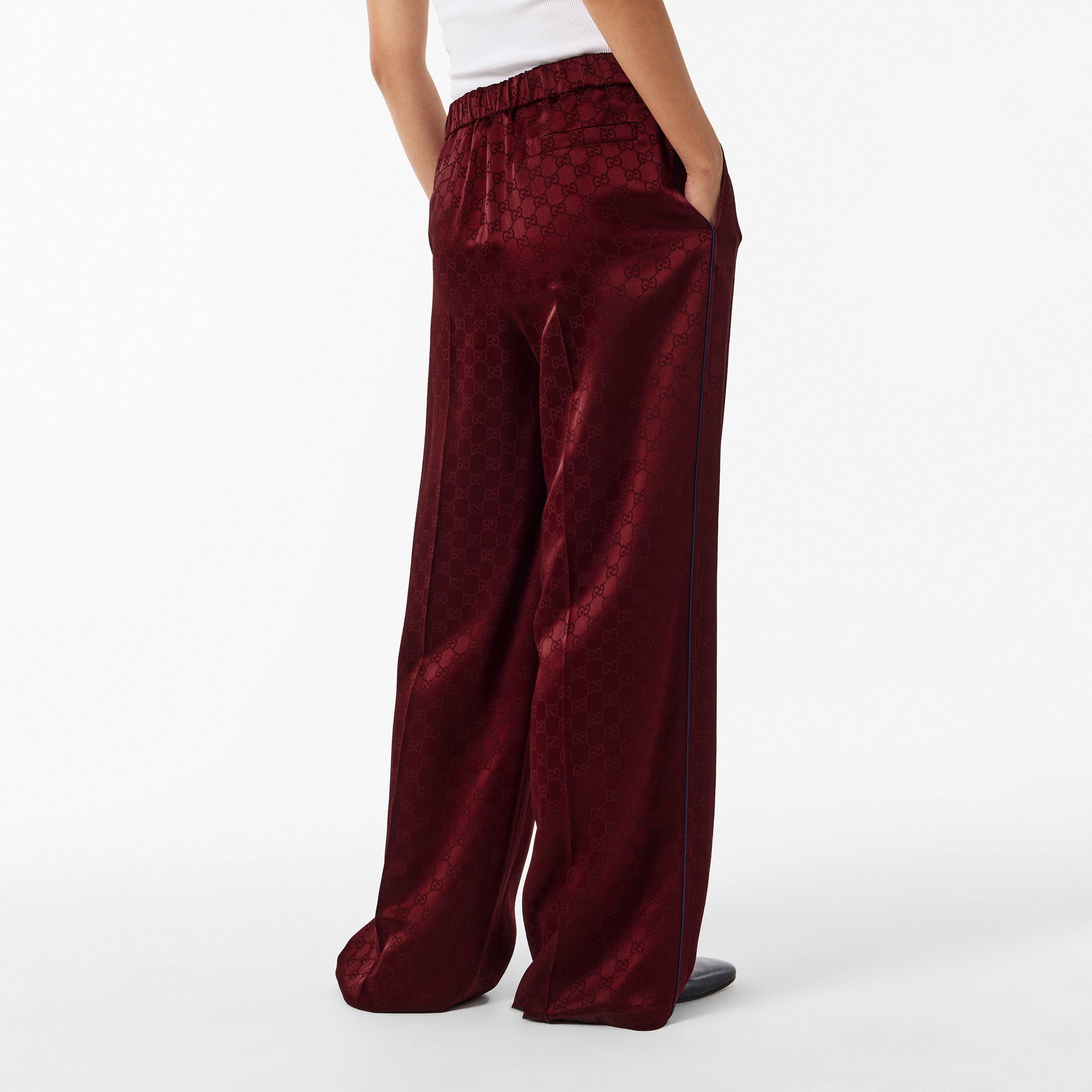 Rosso Ancora - Gucci - Women's Wide Leg Trousers - 4