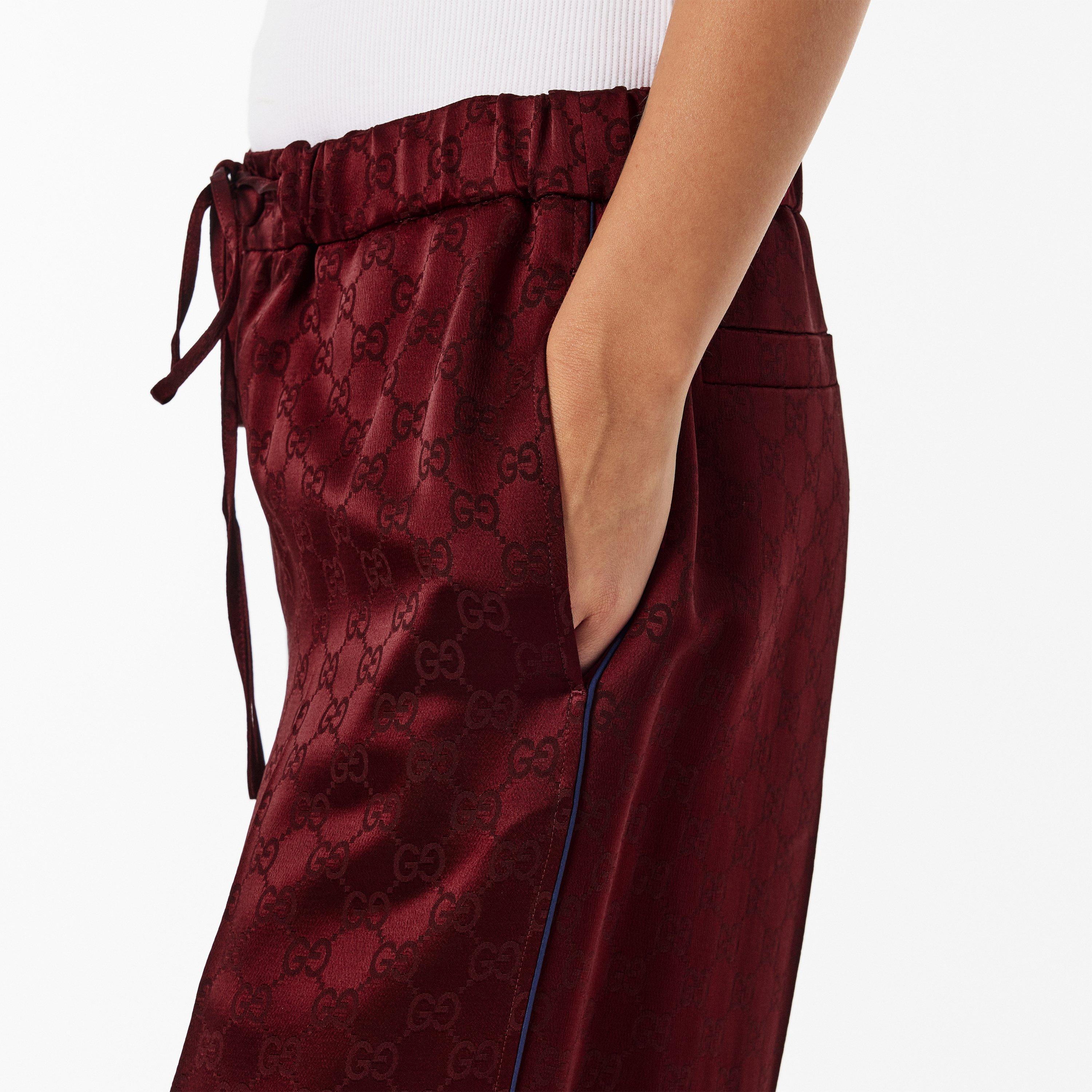 Rosso Ancora - Gucci - Women's Wide Leg Trousers - 5
