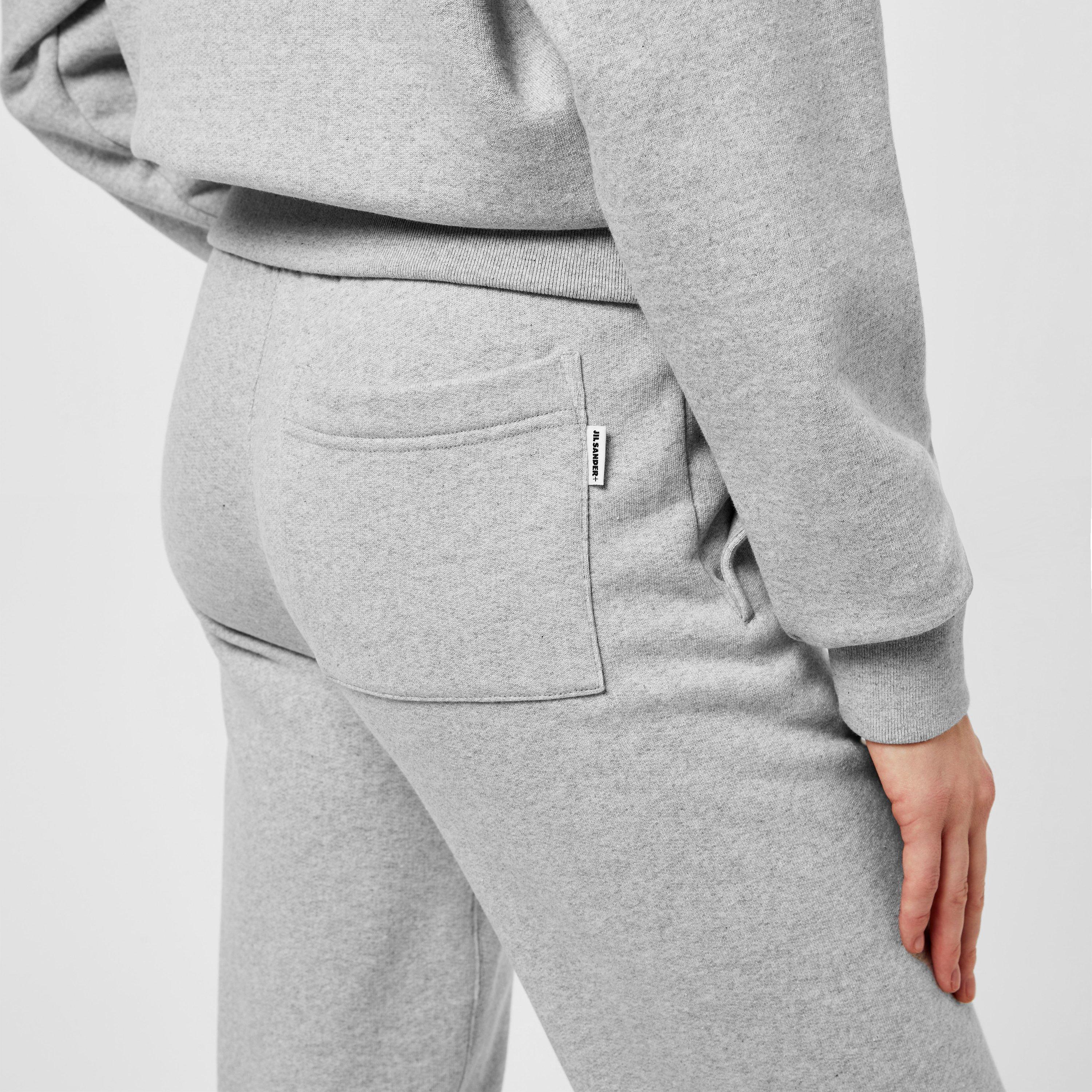 Grey 052 - Jil Sander - Women's Classic Jersey Closed Hem Fleece Joggers - 4