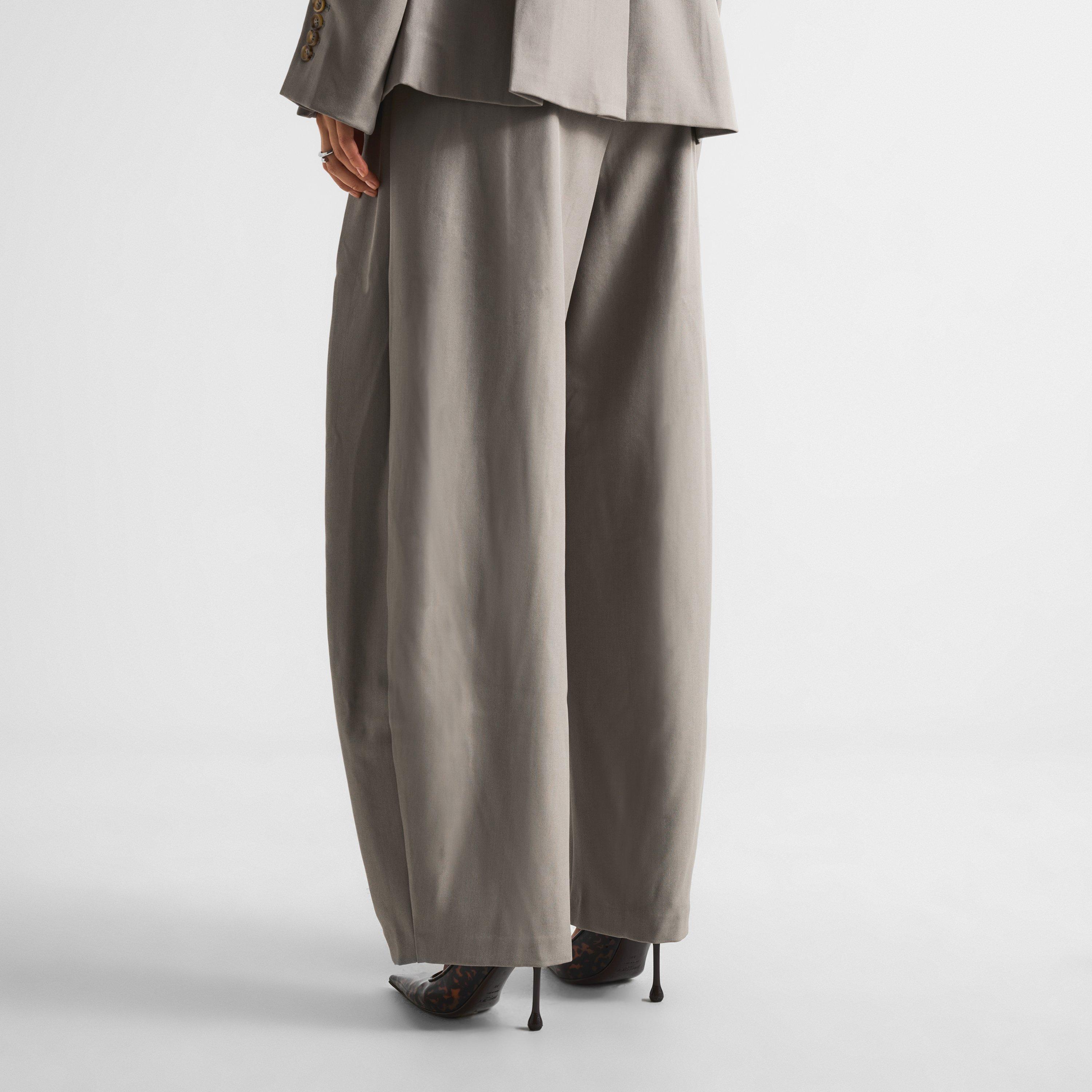 Grey - The Couture Club - Couture Pleat Trs Ld64 - 4