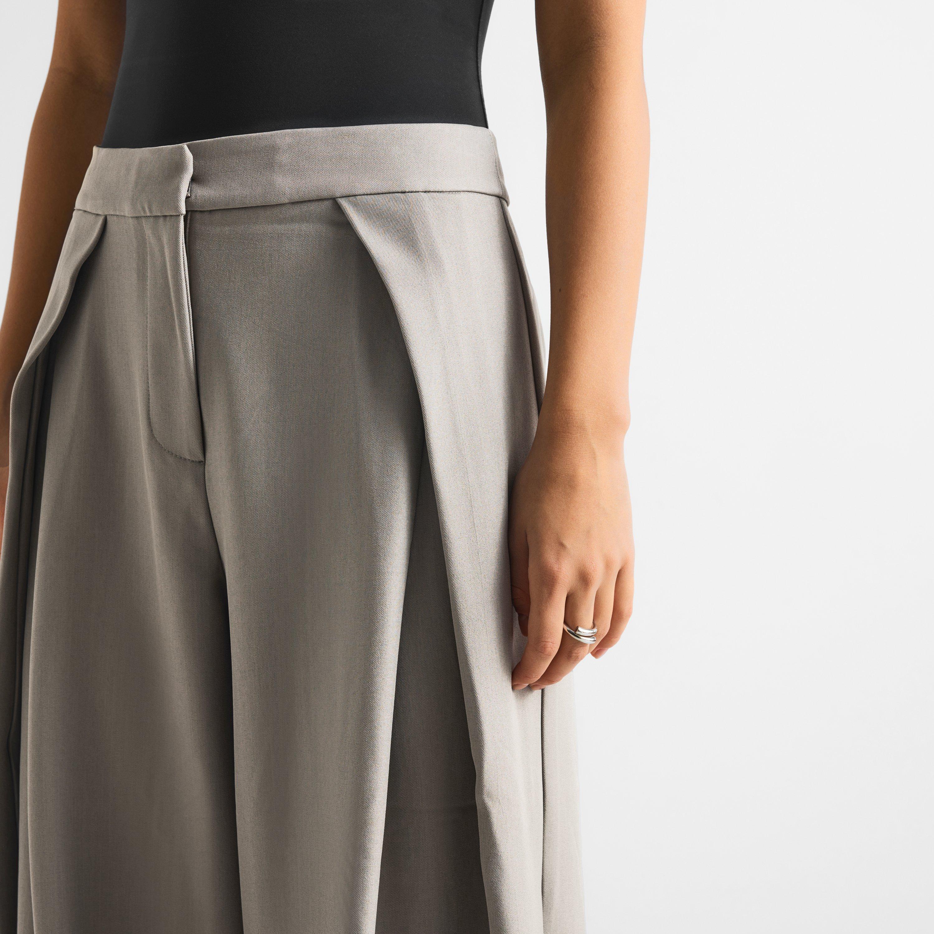 Grey - The Couture Club - Couture Pleat Trs Ld64 - 5