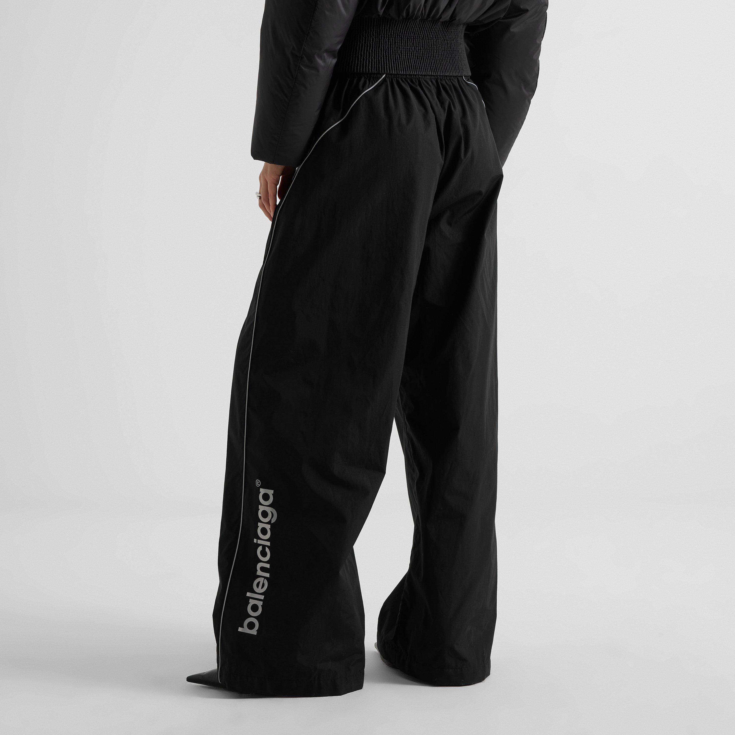 Black - Balenciaga - Women's Techno Cotton Tracksuit Bottoms - 4