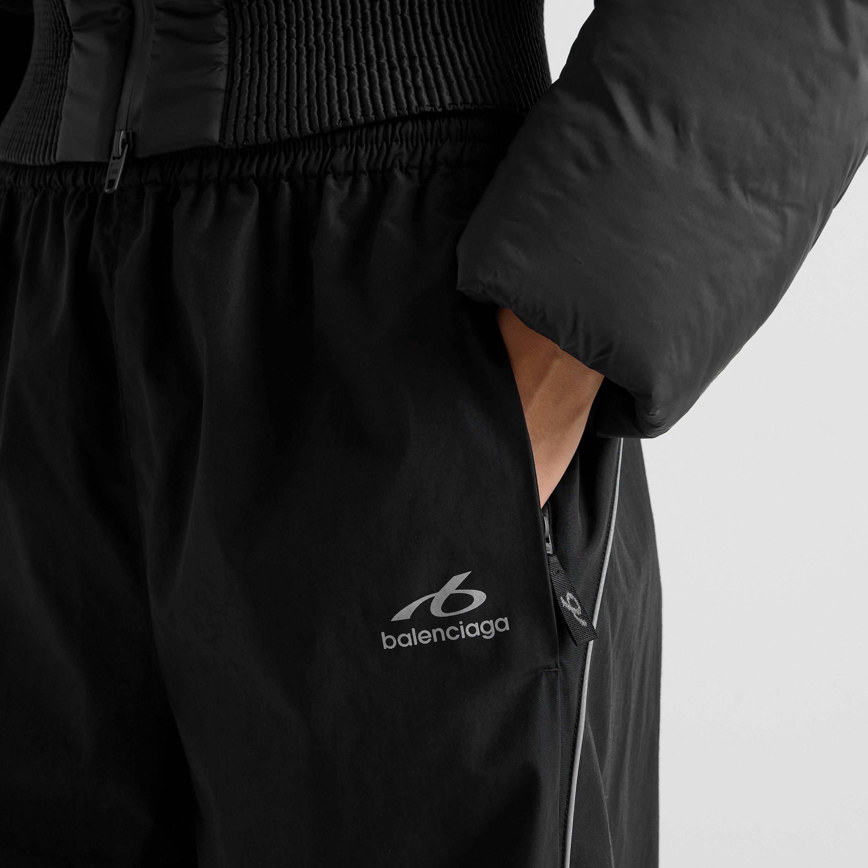 Black - Balenciaga - Women's Techno Cotton Tracksuit Bottoms - 5