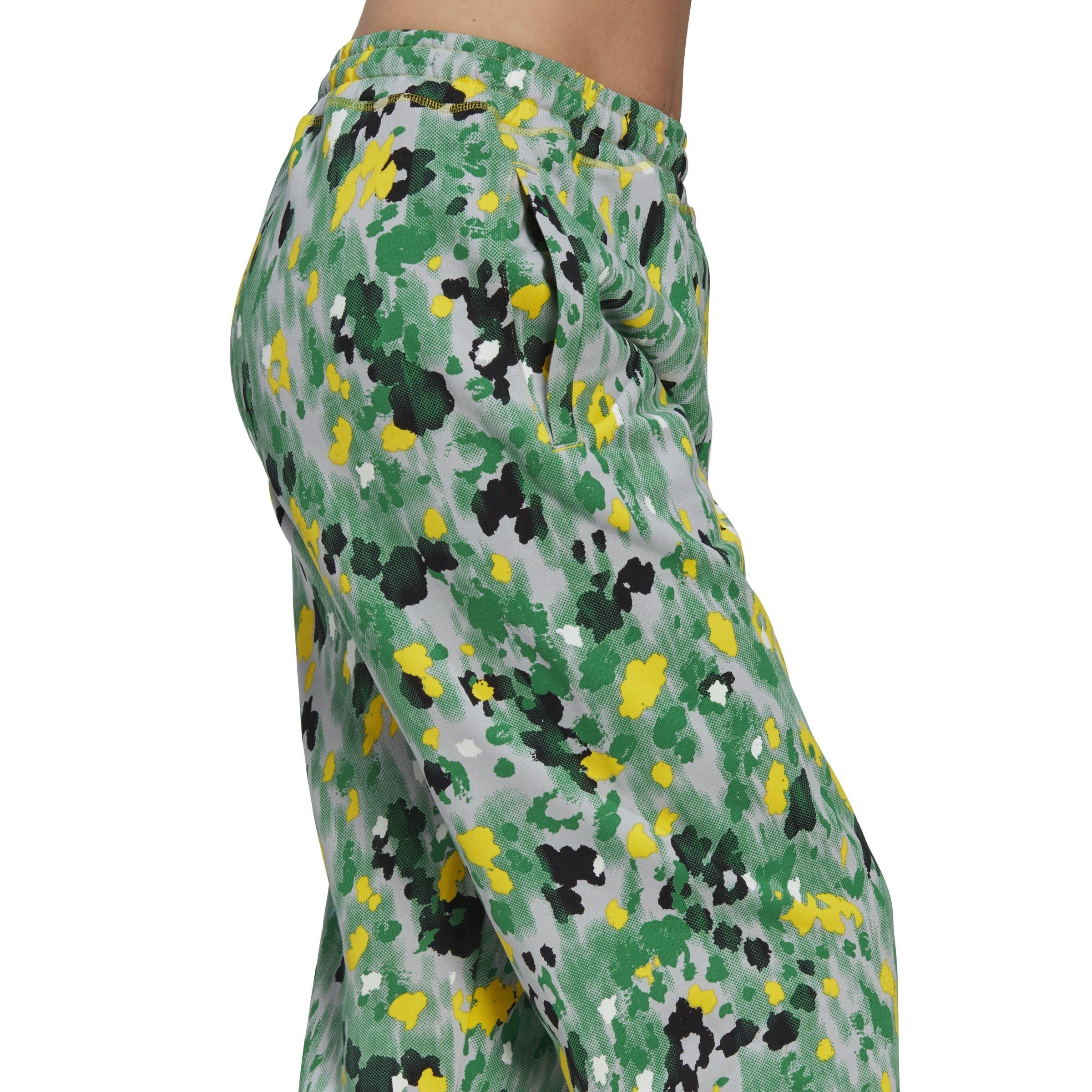 White - adidas by Stella McCartney - Printed Woven Track Joggers - 5