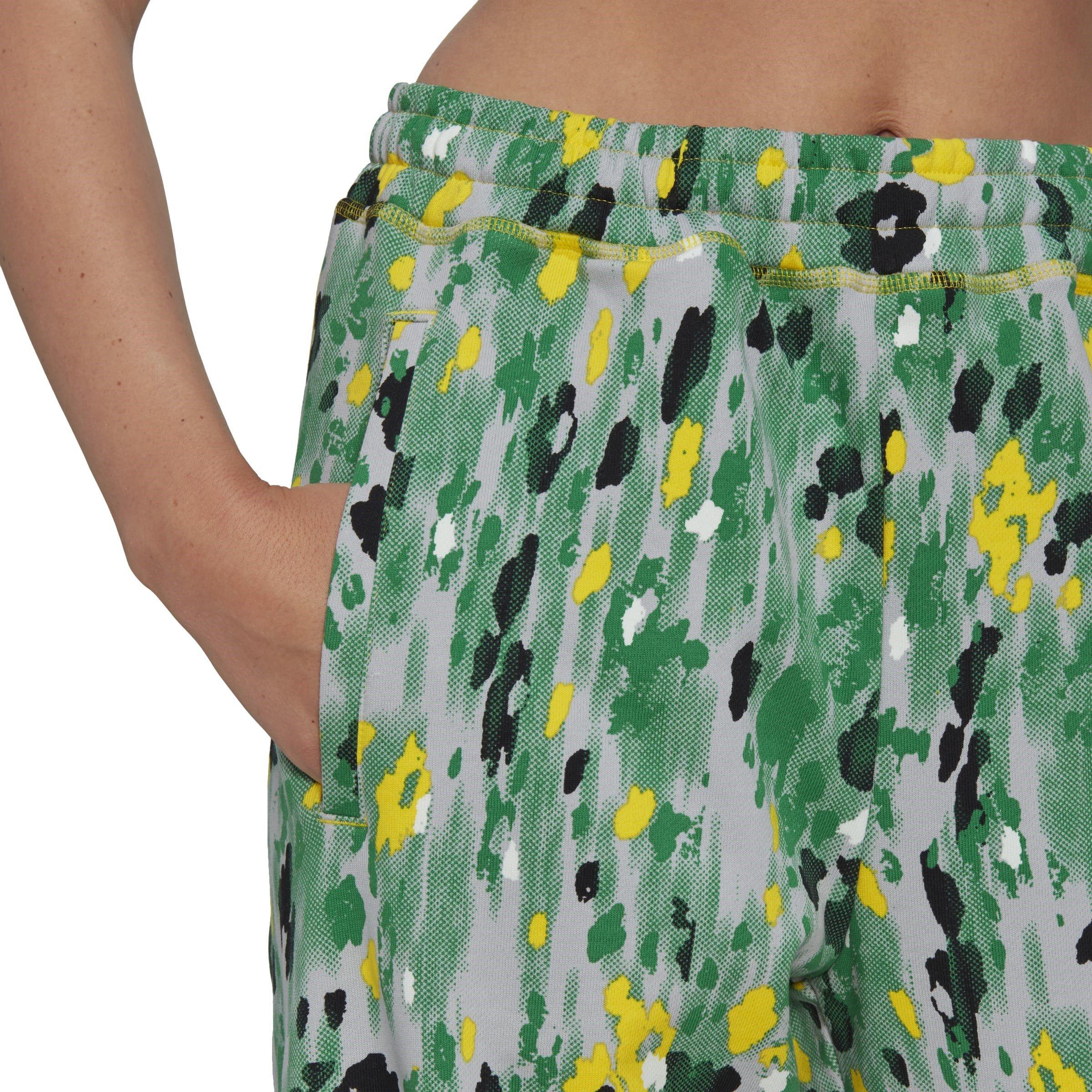 White - adidas by Stella McCartney - Printed Woven Track Joggers - 6