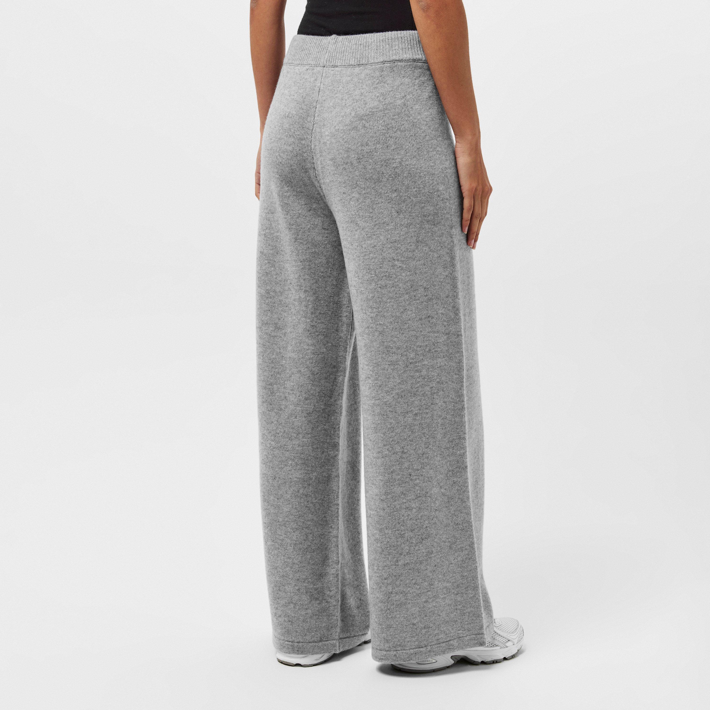 Grey - Raey - Wide Leg Trousers - 4