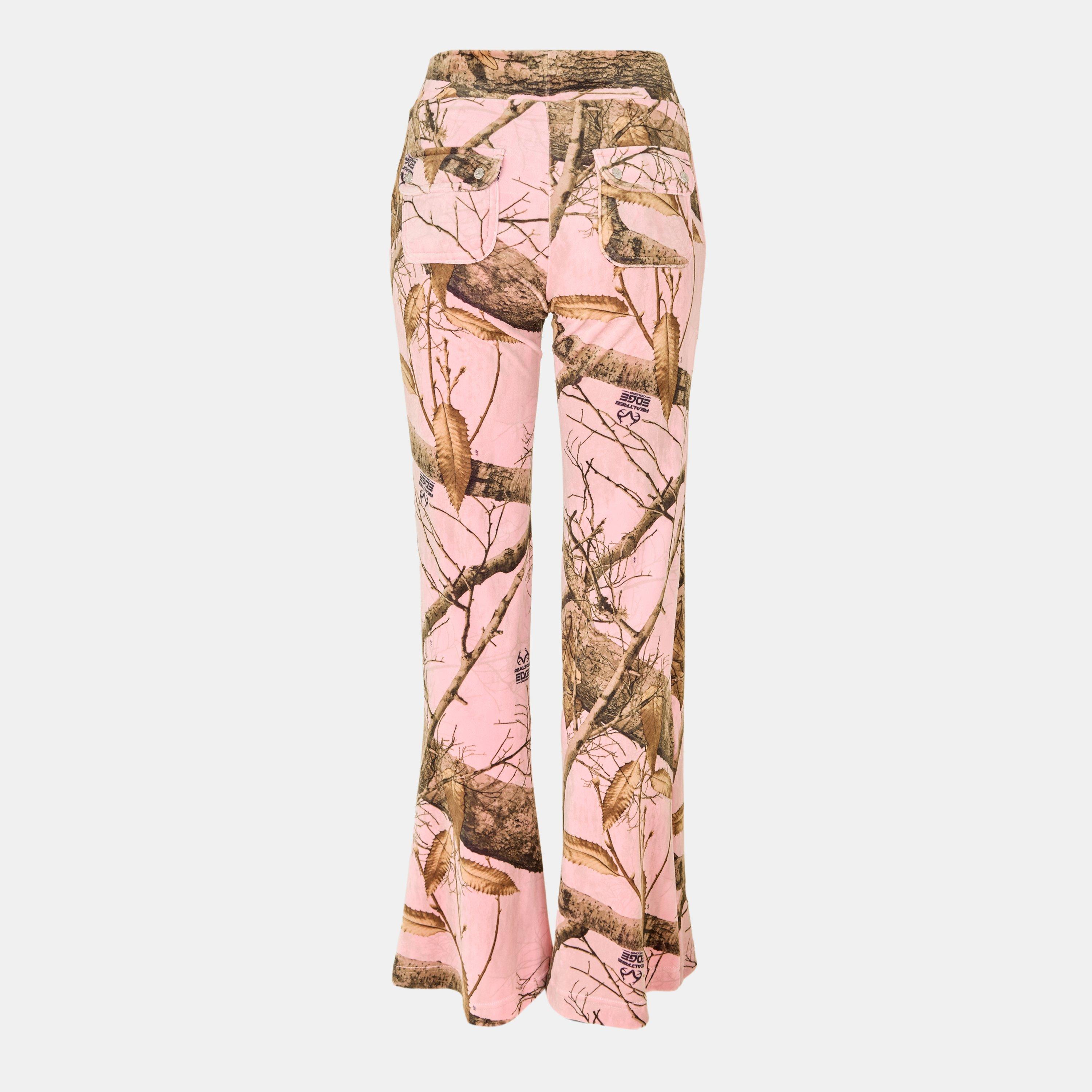 Pink Edge - Pleasures - X Juicy Couture Realtree Velour Track Pants - 2