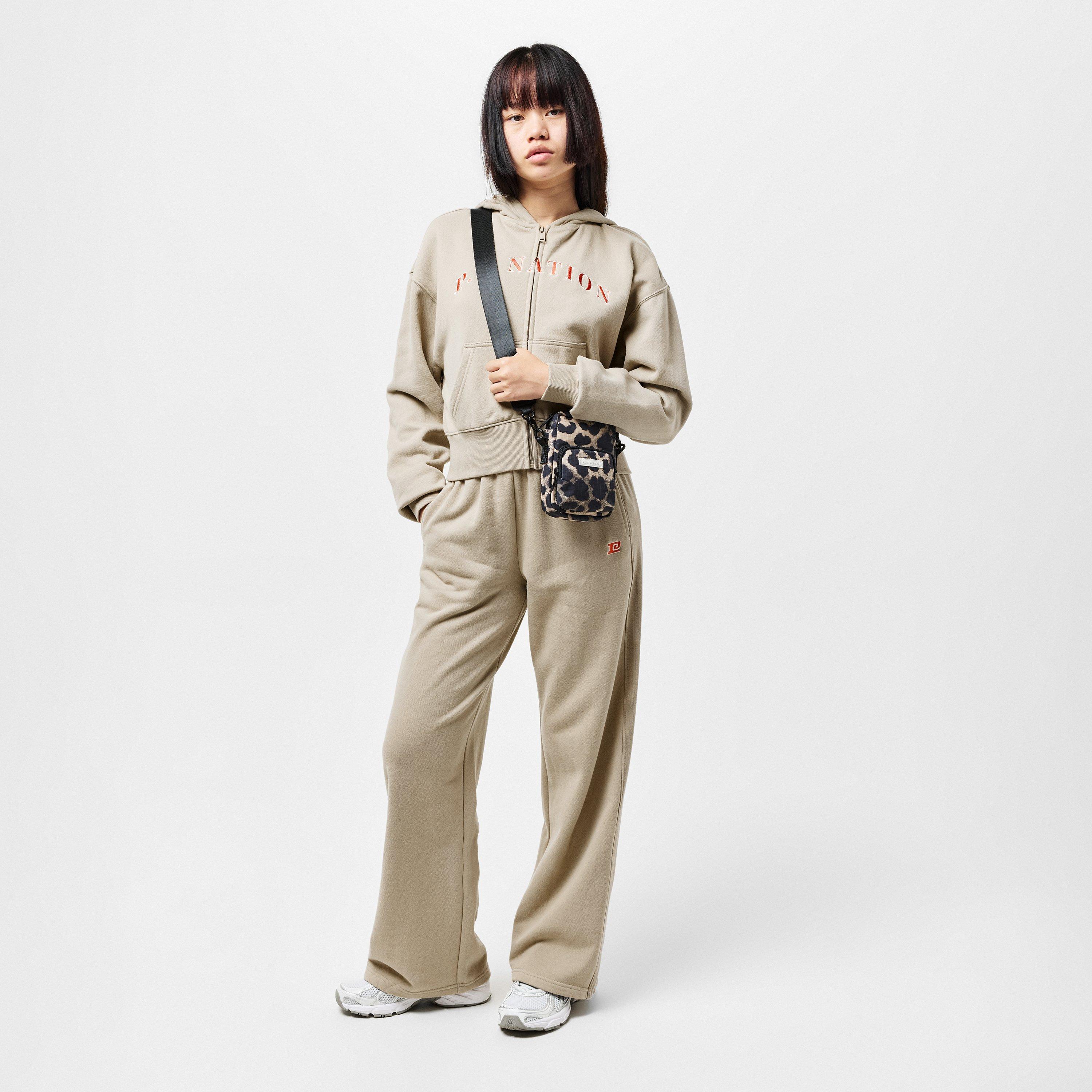 OXFORD TAN - PE Nation - Women's Eastside Open Hem Fleece Joggers - 6