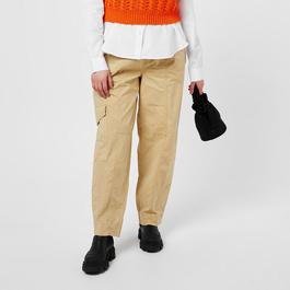 Ganni Washed Cargo Trousers