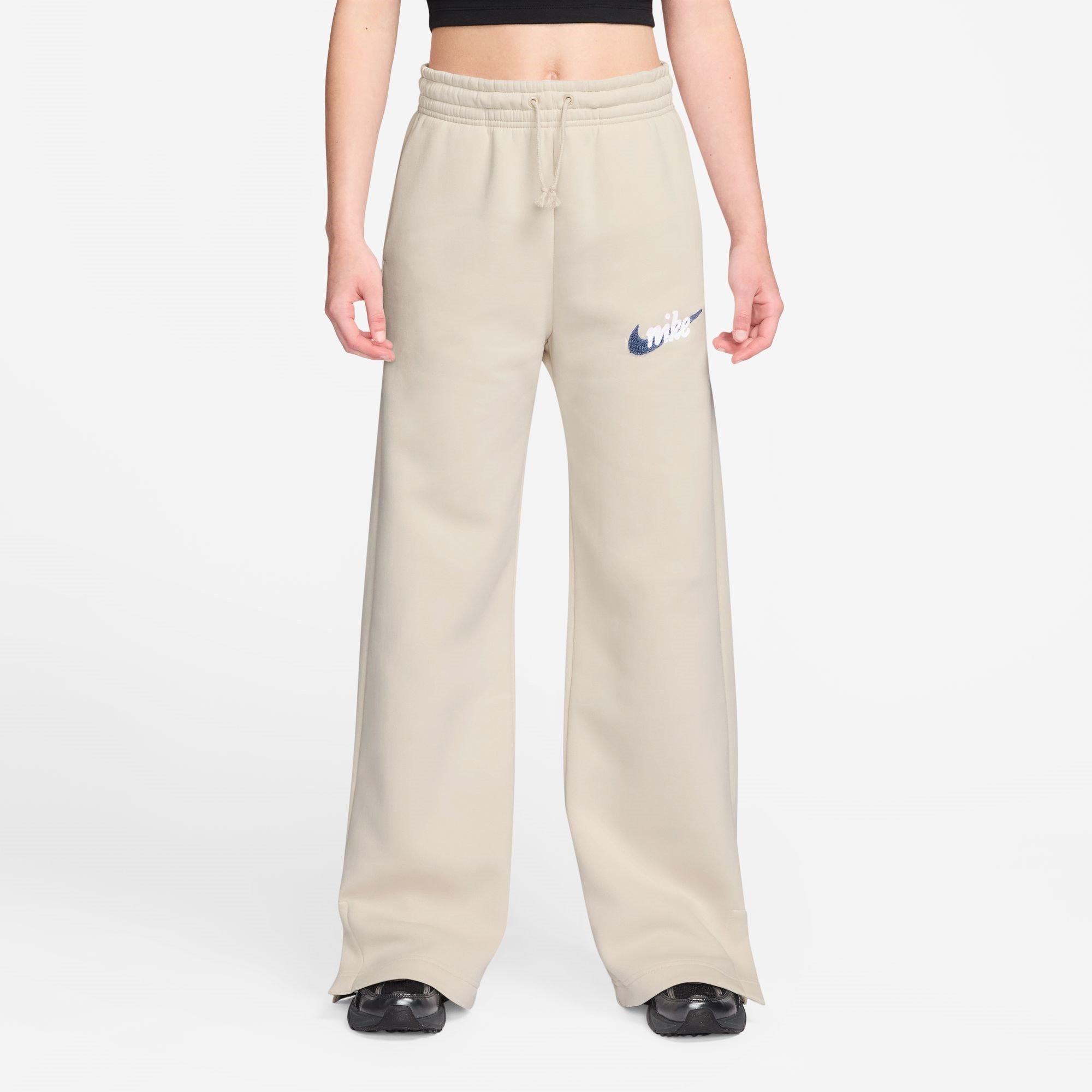 Orewood/Blue - Nike - Women's Open Hem Fleece Jogging Bottoms - 1