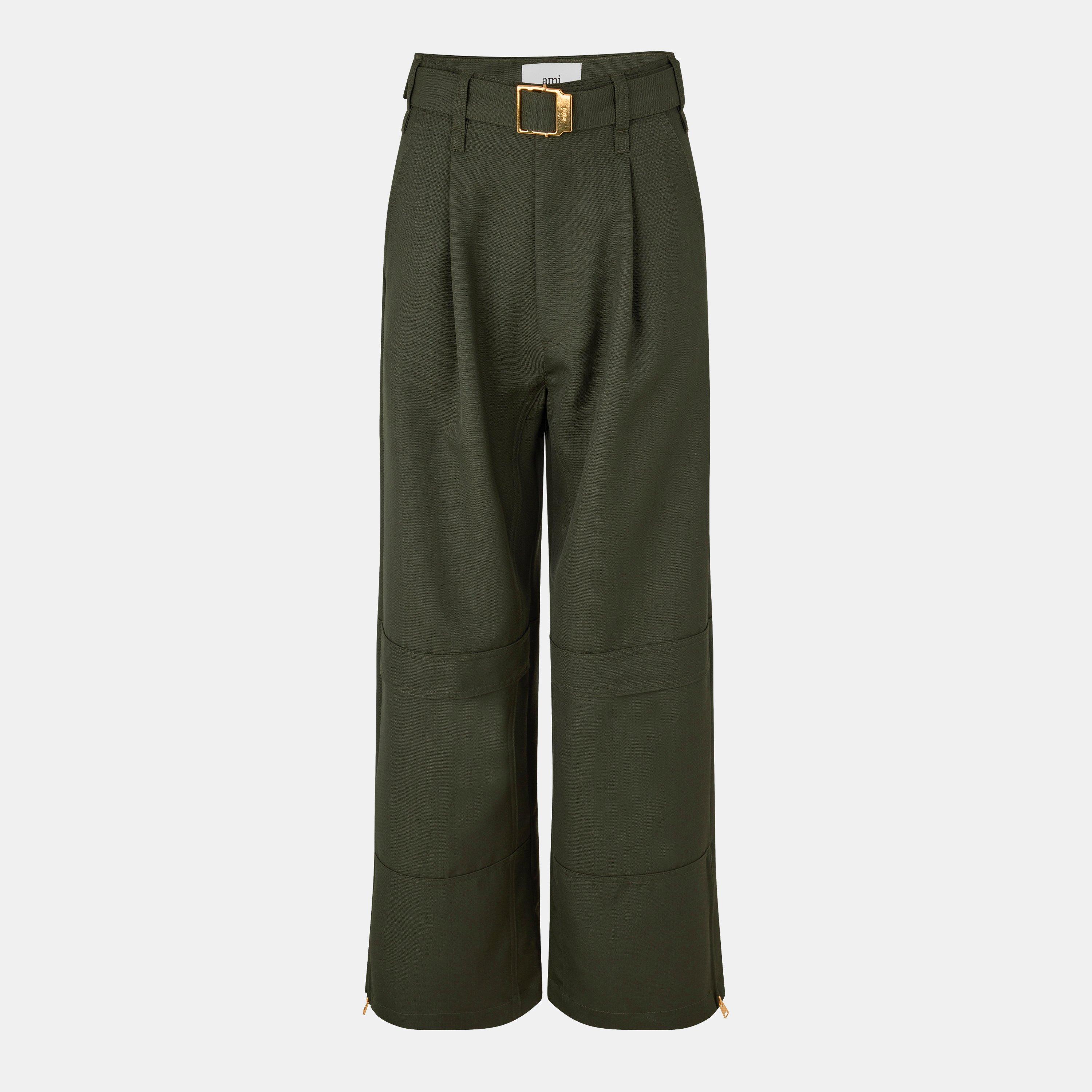 Ami Paris Women's Wide Leg Trousers | Cruise Fashion