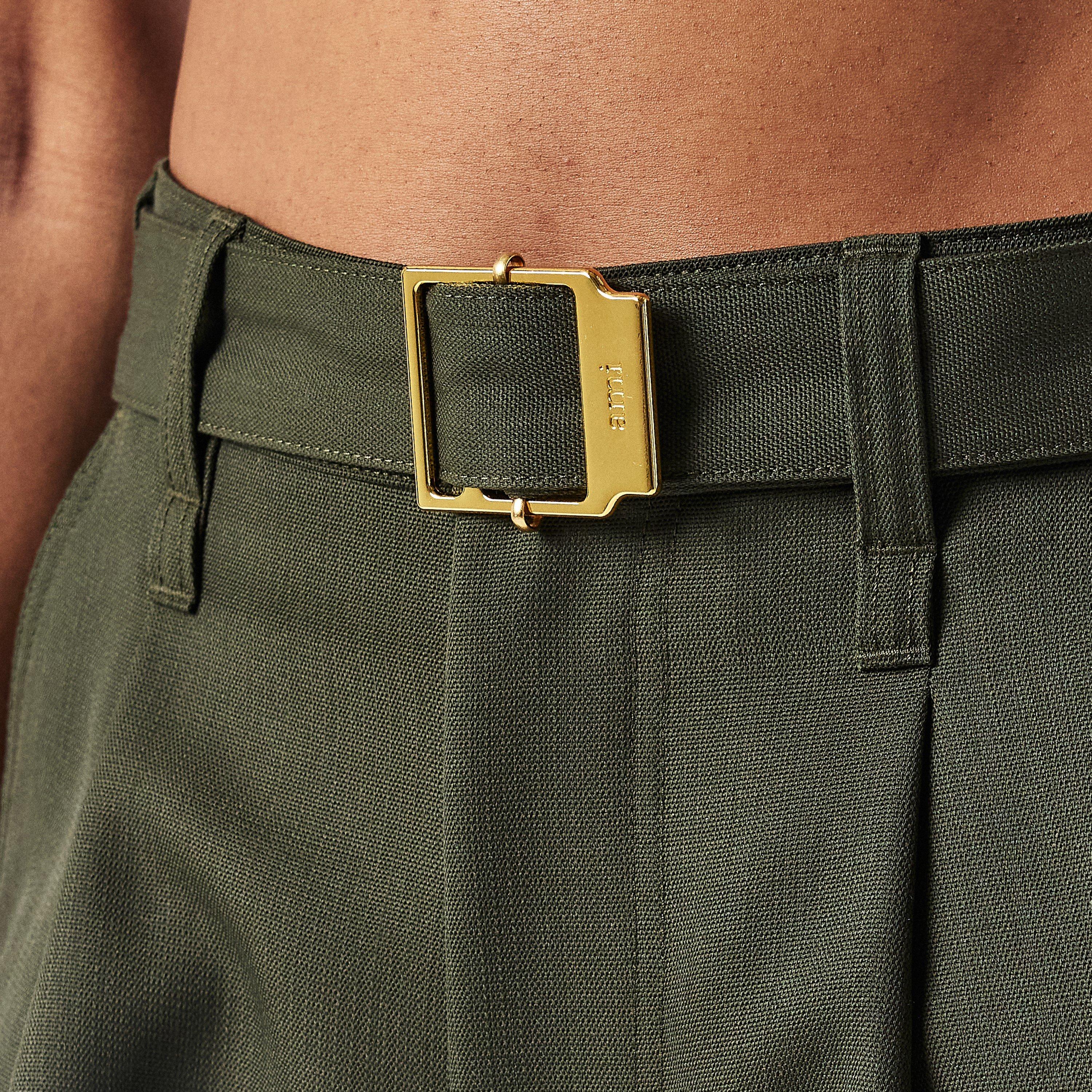 Loden - Ami Paris - Women's Wide Leg Trousers - 5