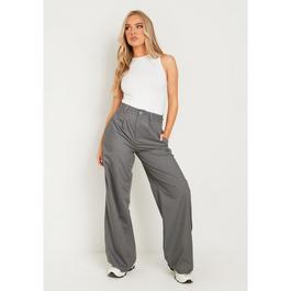 Missy Empire Slouchy Wide Leg Trouser