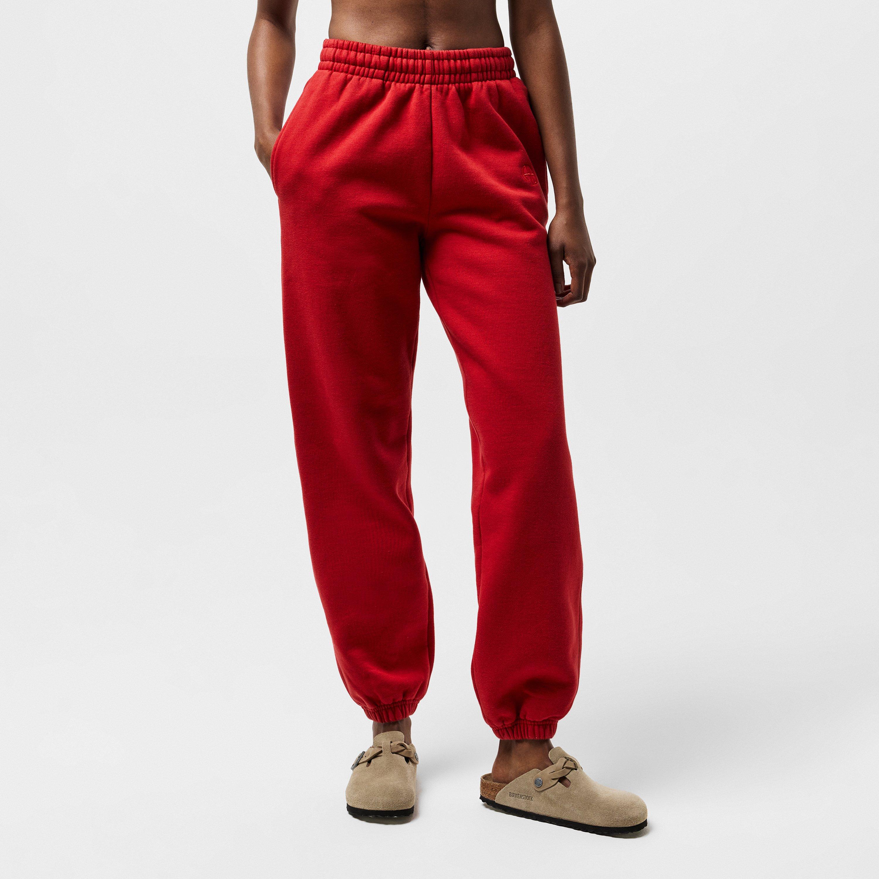RED - Anine Bing - Women's Karter Closed Hem Fleece Joggers - 2