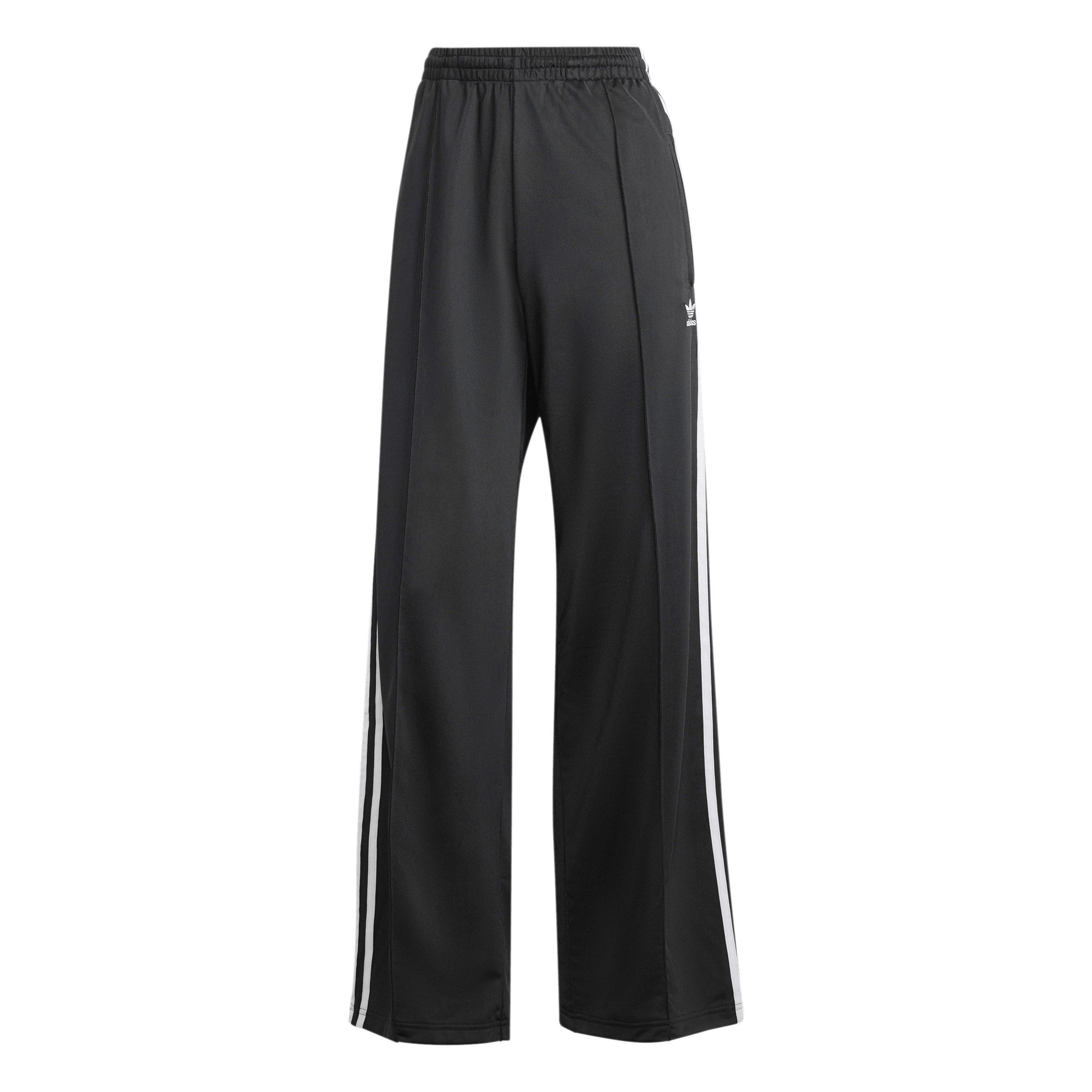 Black/White - adidas Originals - Women's Firebird Open Hem Woven Joggers - 1