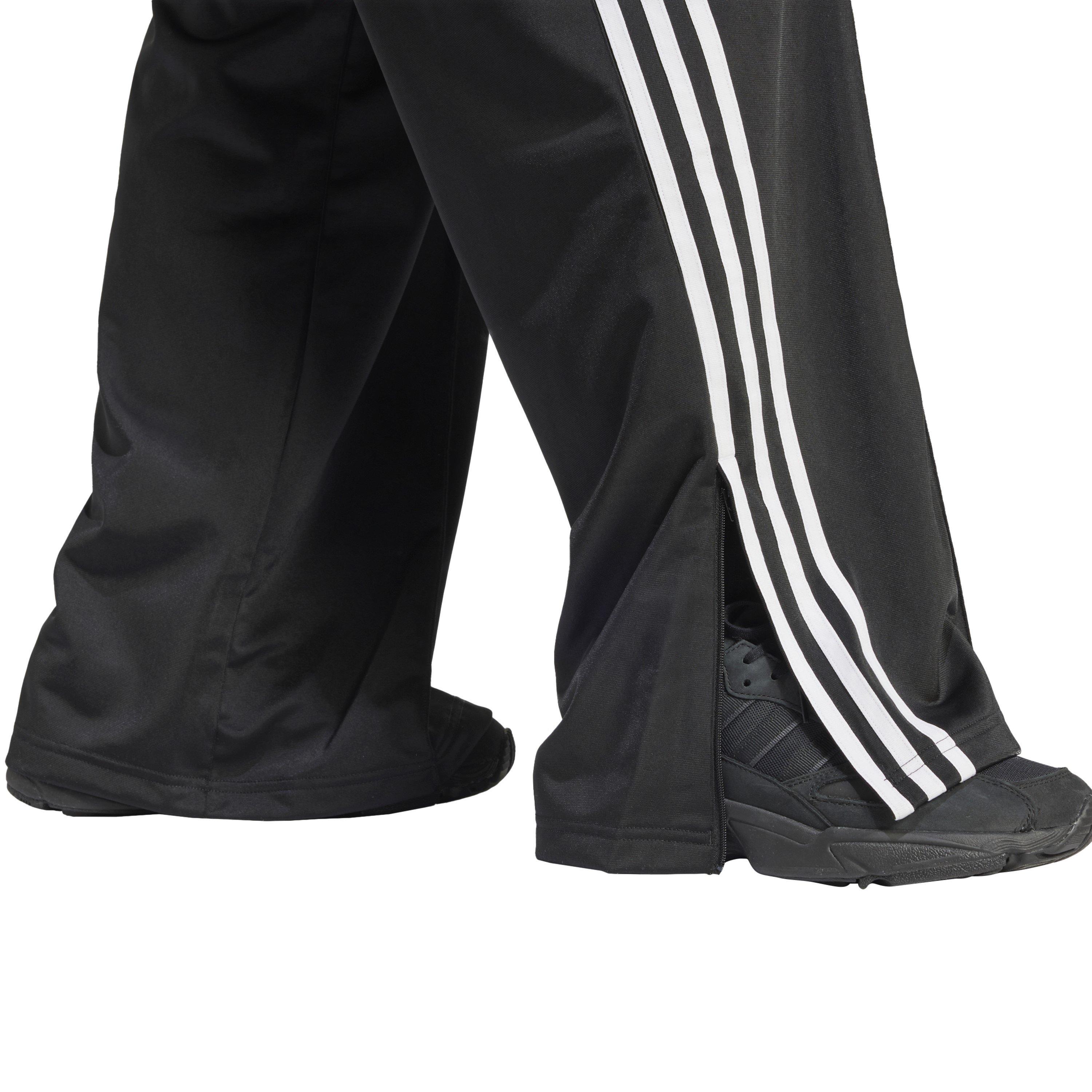 Black/White - adidas Originals - Women's Firebird Open Hem Woven Joggers - 5