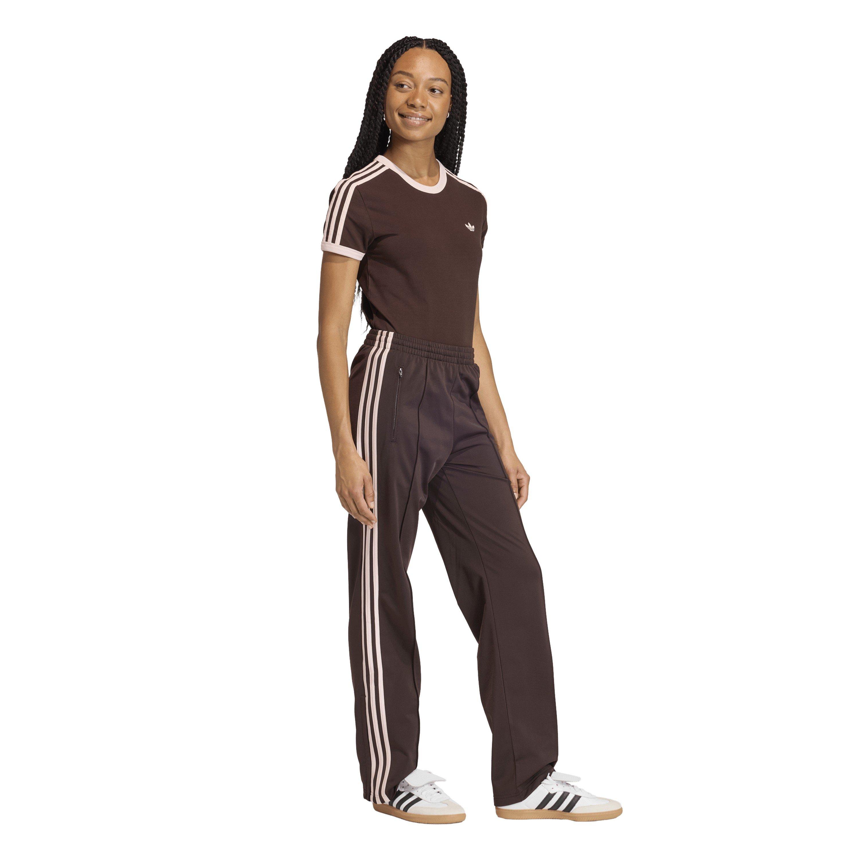 Coffee Pink - adidas Originals - Women's Firebird Open Hem Woven Joggers - 6