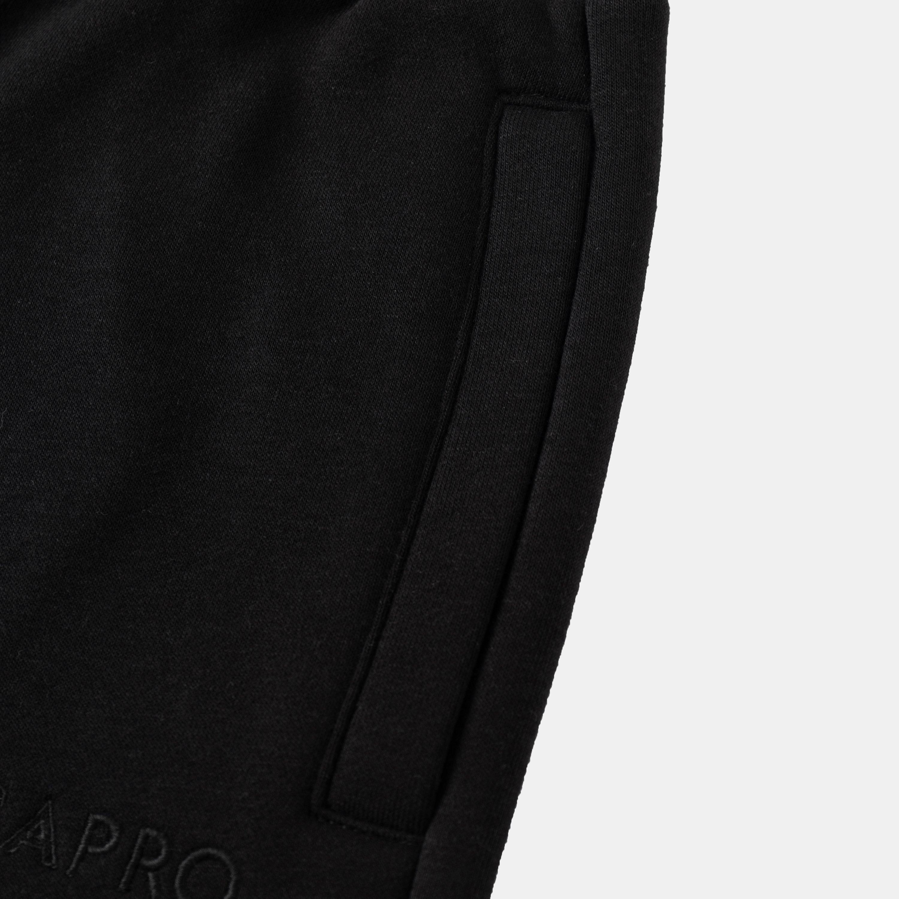 Black - USA Pro - Womens Open Hem Fleece Joggers - 4