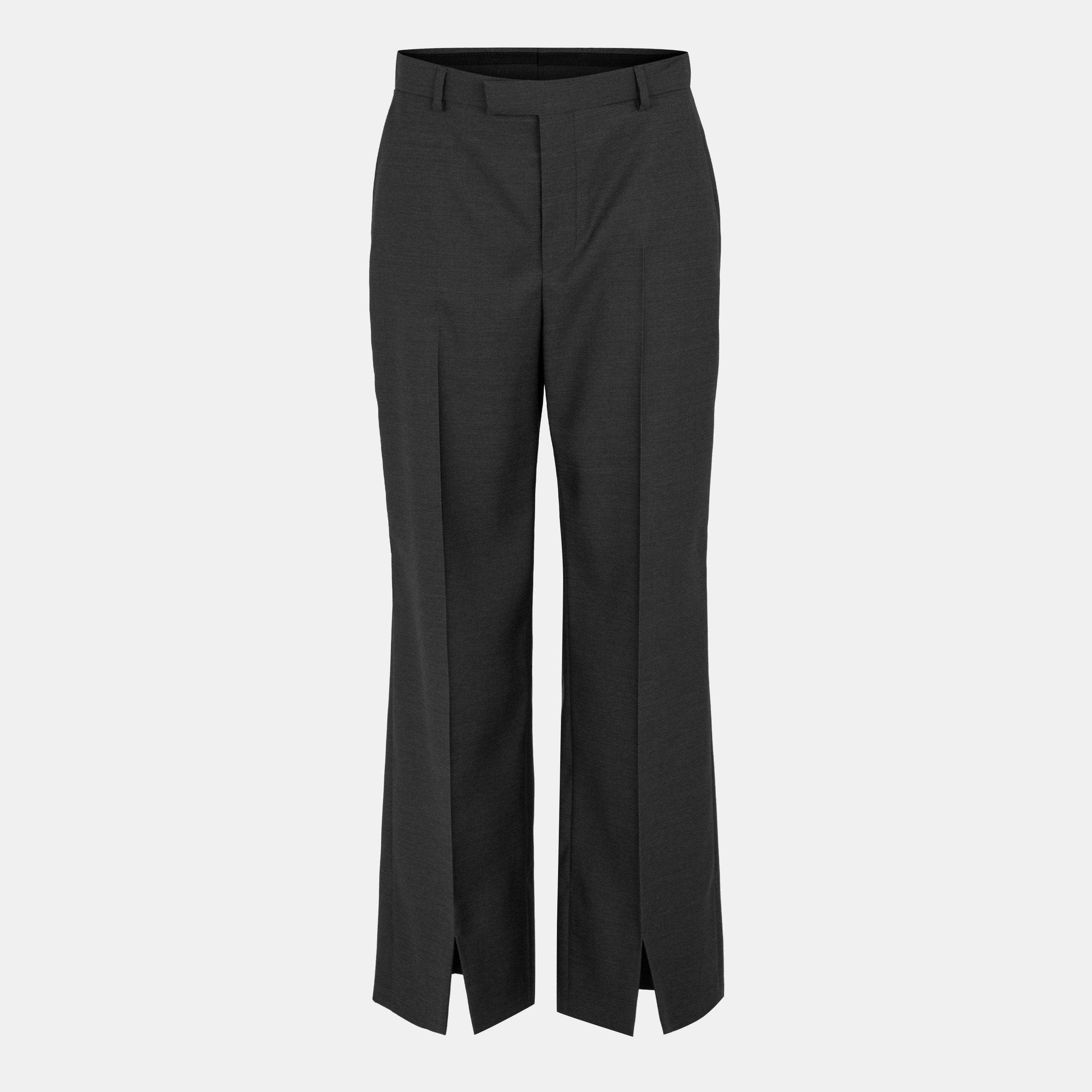 Gucci Oversized Wide Leg Trousers - Medium Grey - Size 42 (UK 10)