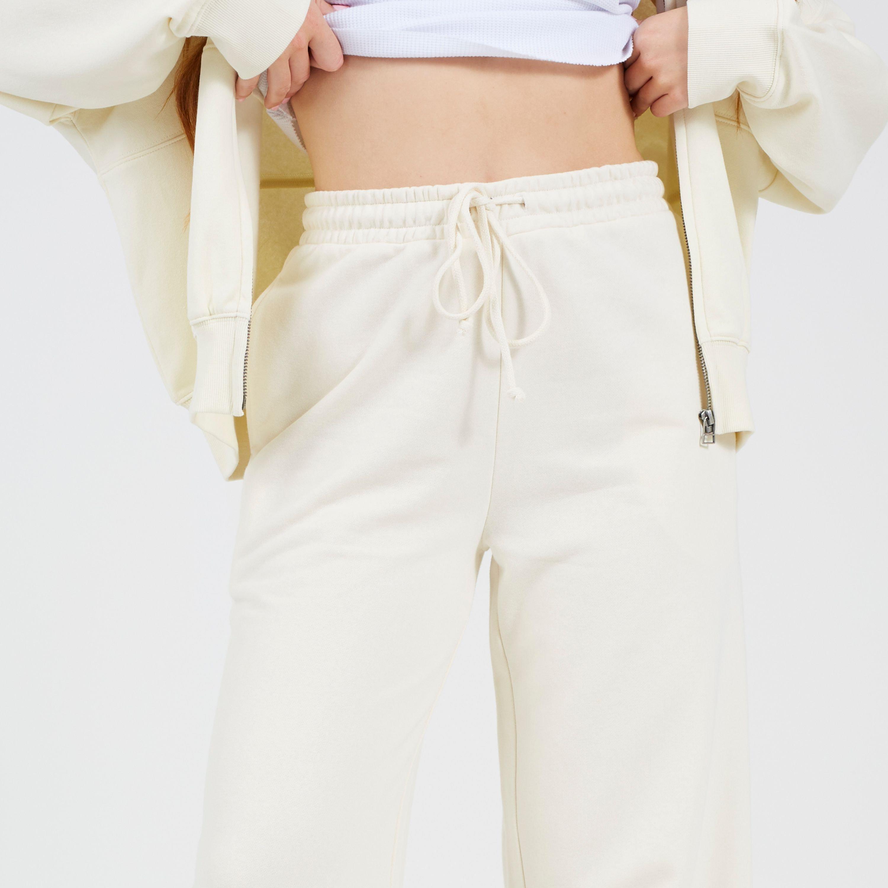 Kremasto - Brave Soul - BS Womens Wide Leg Cream Jogger - 3