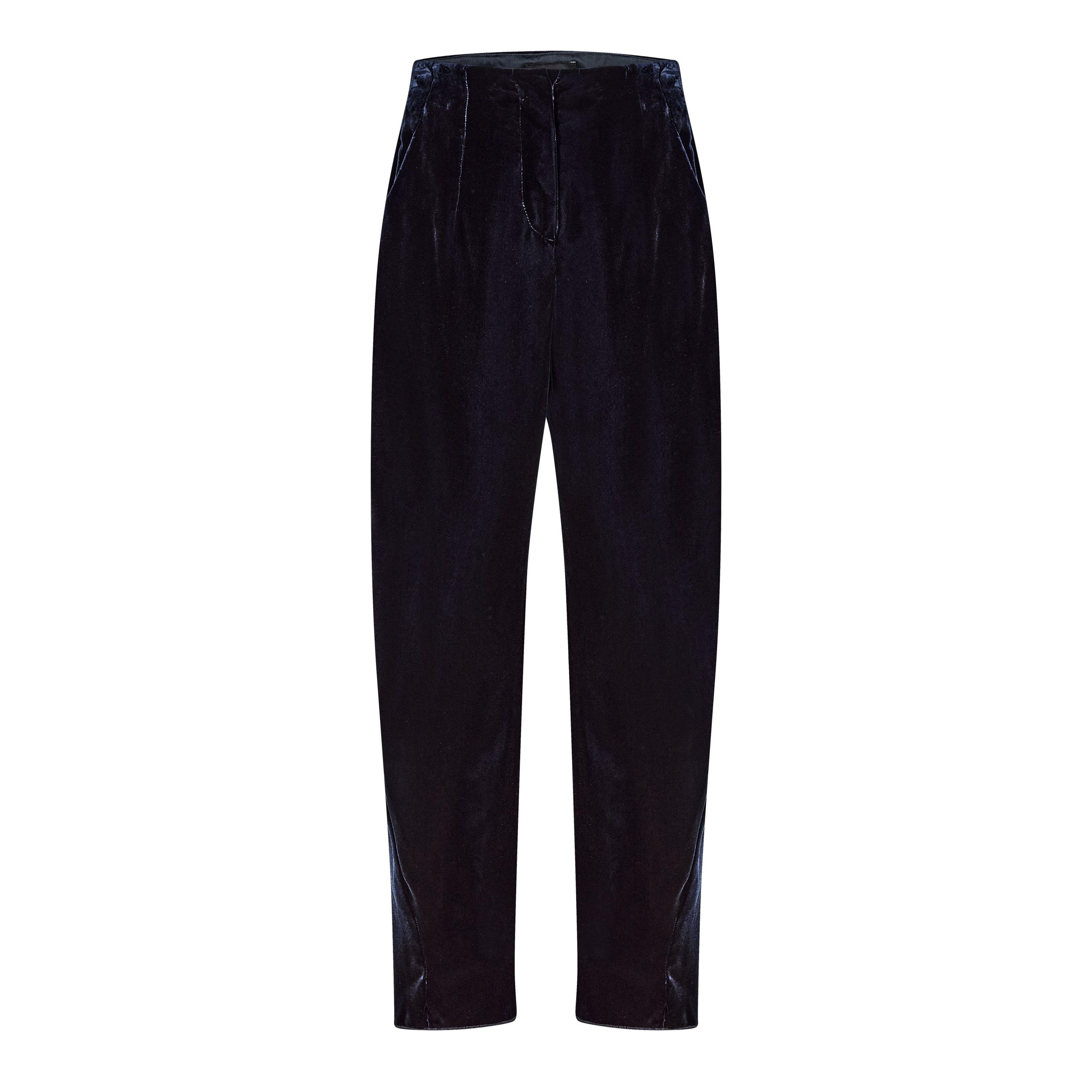 Emporio Armani Casual Trousers - Notte - Size 8 (XS)