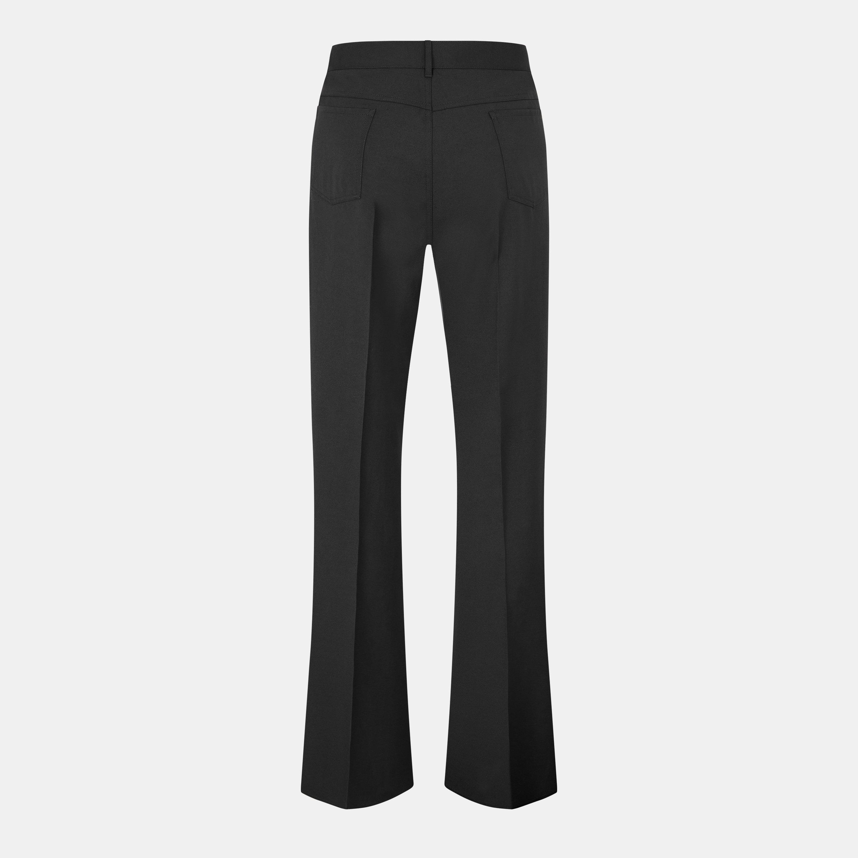 Black - Amiri - Men's Wide Leg Trousers, Wide Leg Style - 2