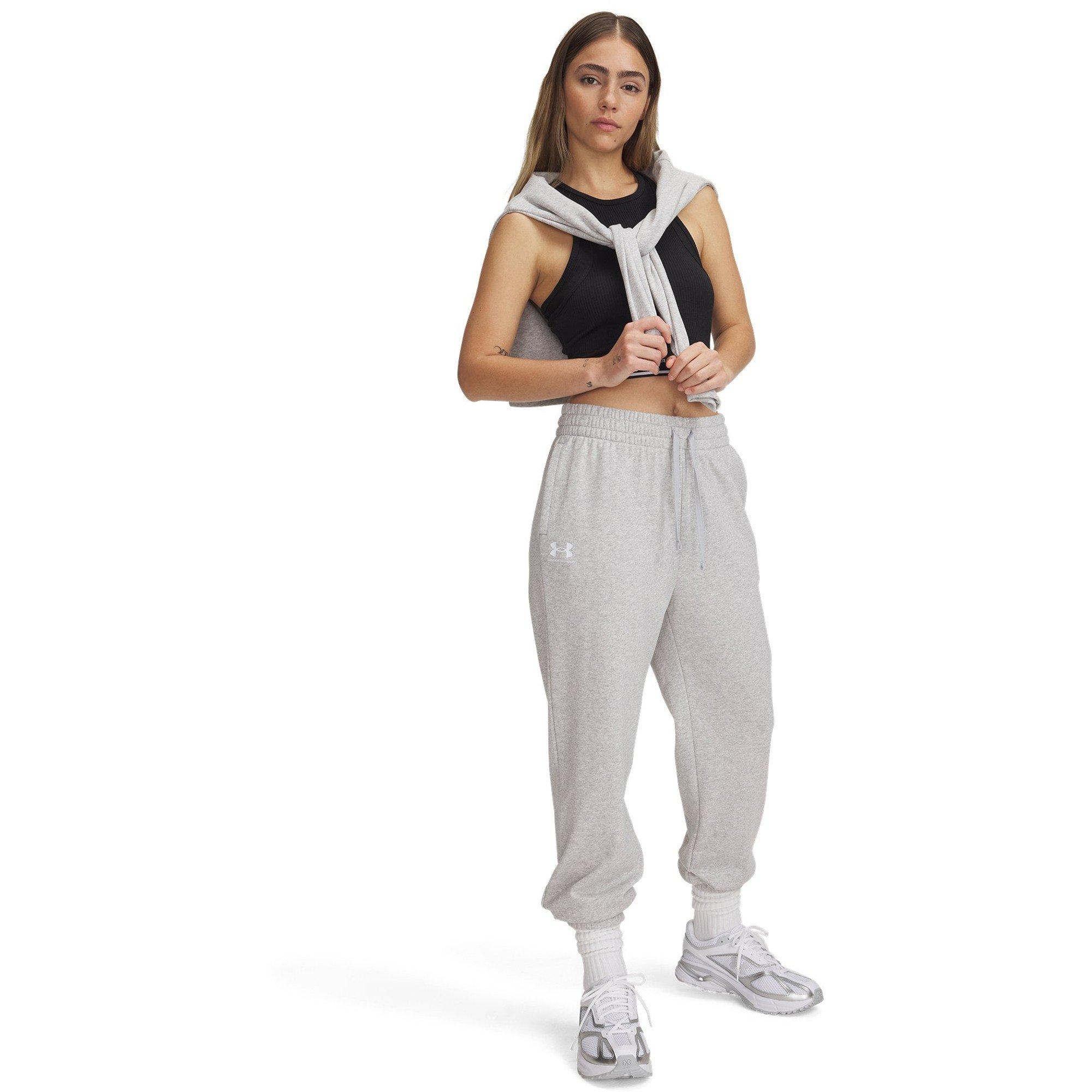 Gray - Under Armour - Under Armour Ua Rival Terry Jogger Joggers Womens - 3