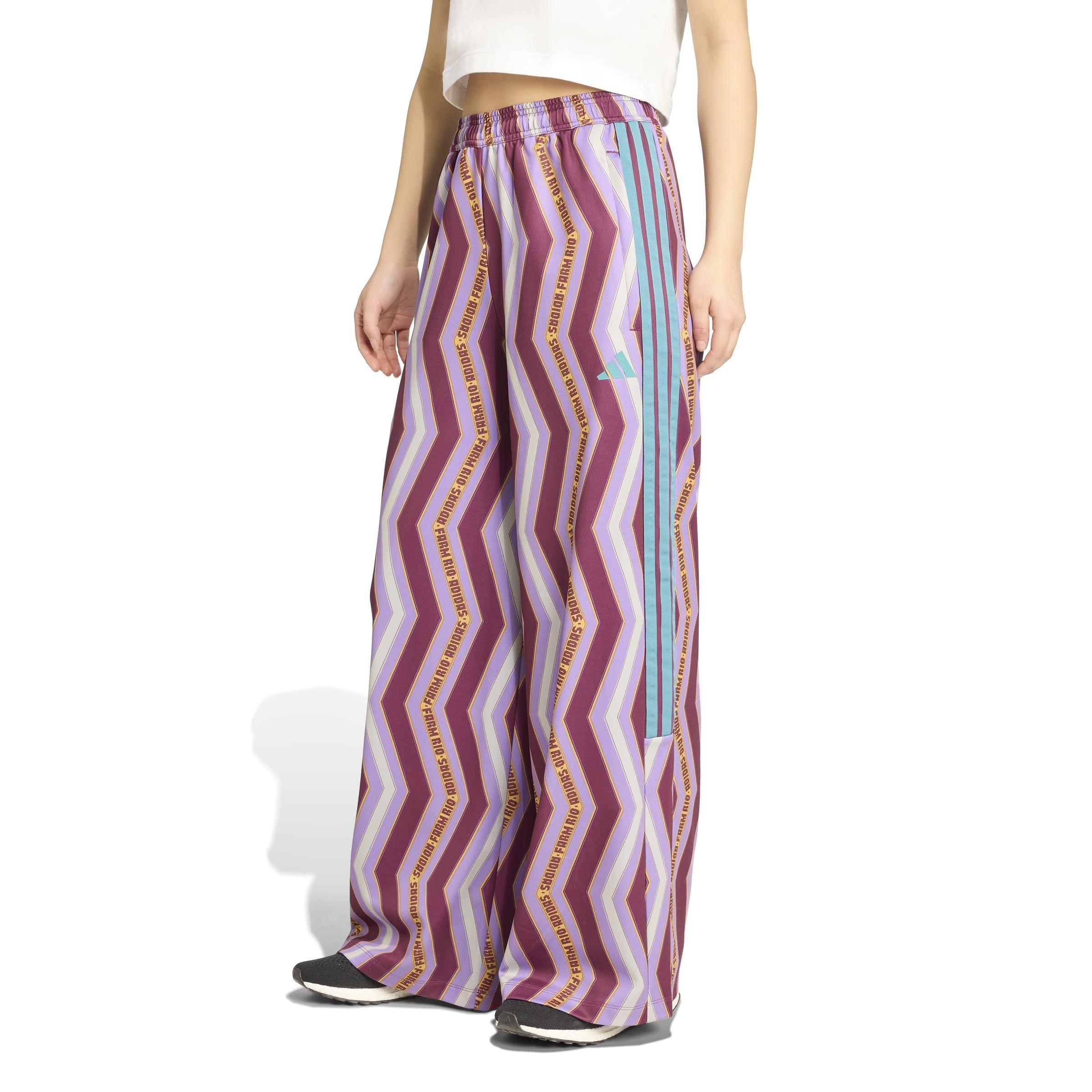 A.Red/VioletFus - adidas - x FARM Tiro Womens Track Joggers - 2