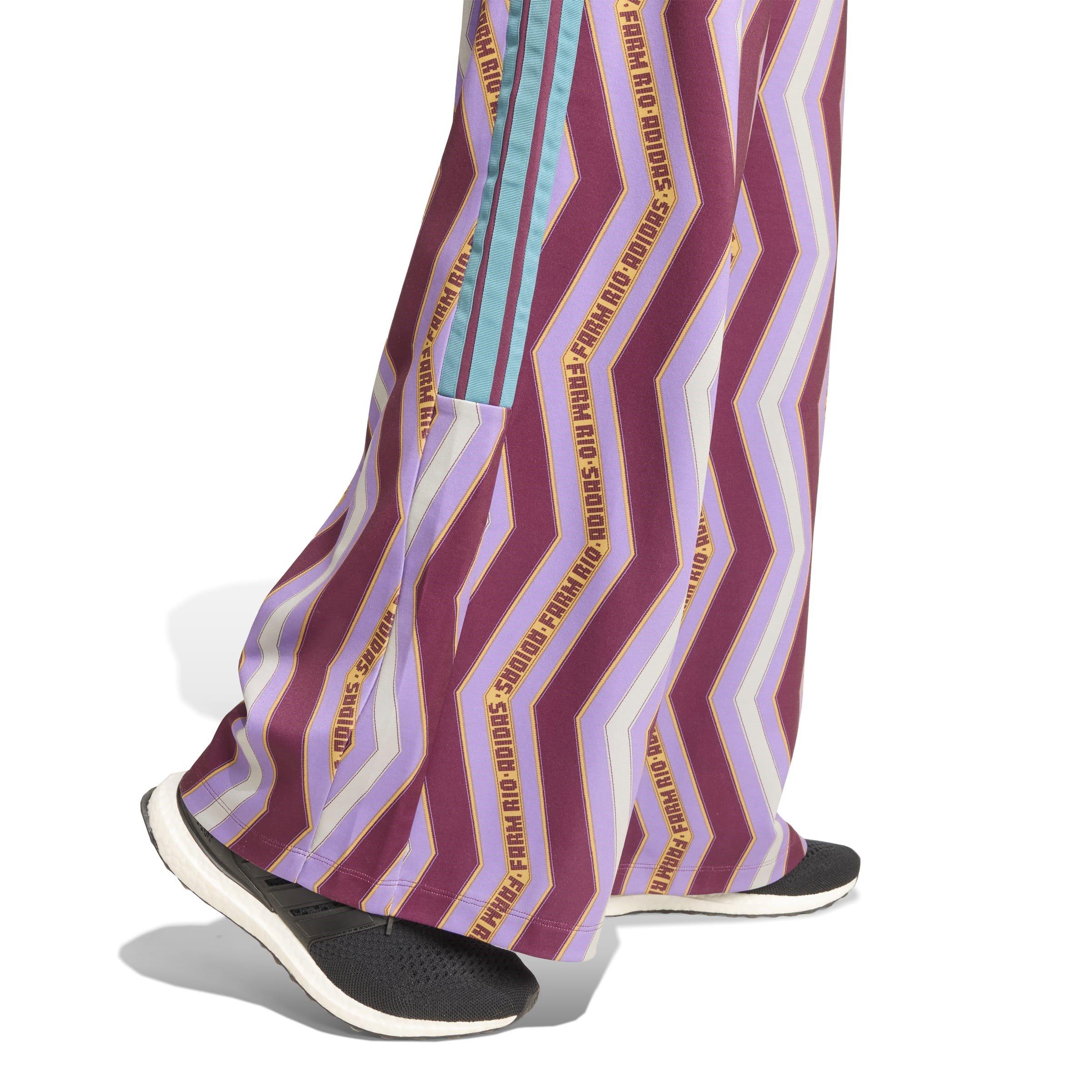 A.Red/VioletFus - adidas - x FARM Tiro Womens Track Joggers - 5