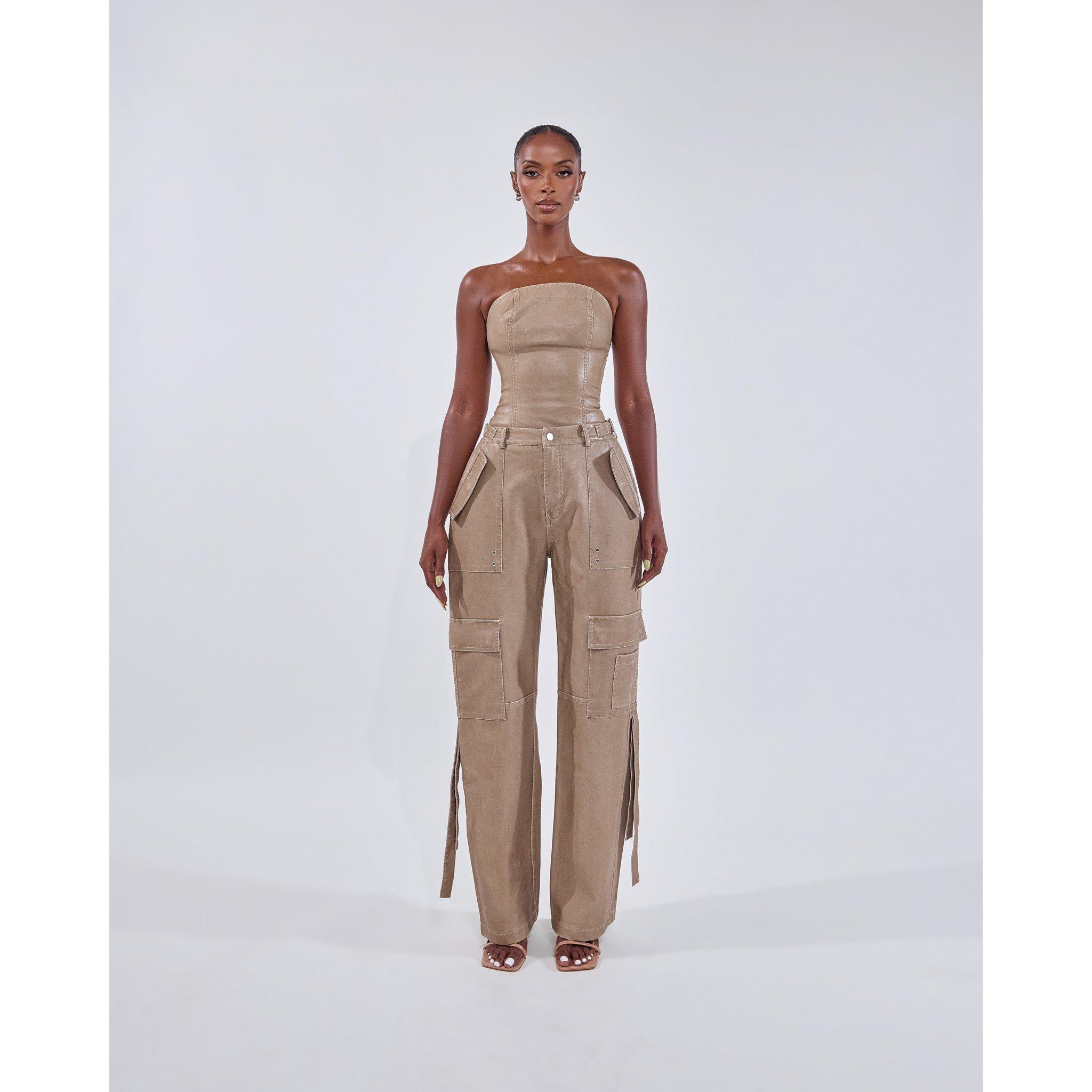 Light Brown - Mars The Label - Zeda Cargos Trousers - 6