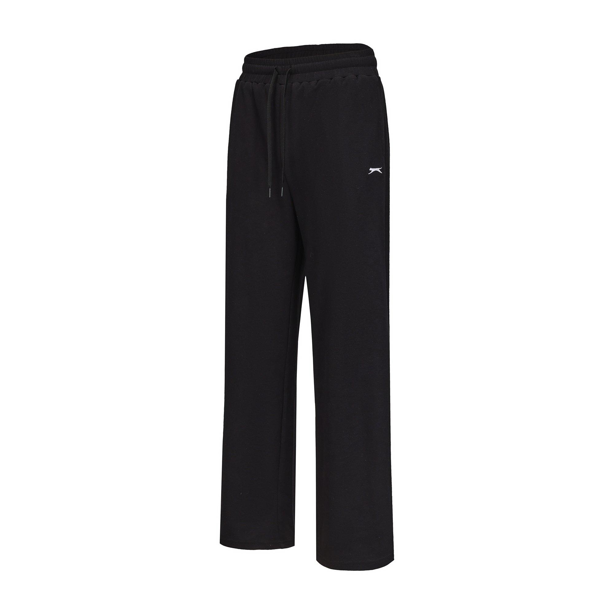 Black - Slazenger - Fleece Jogging Bottoms Womens - 3