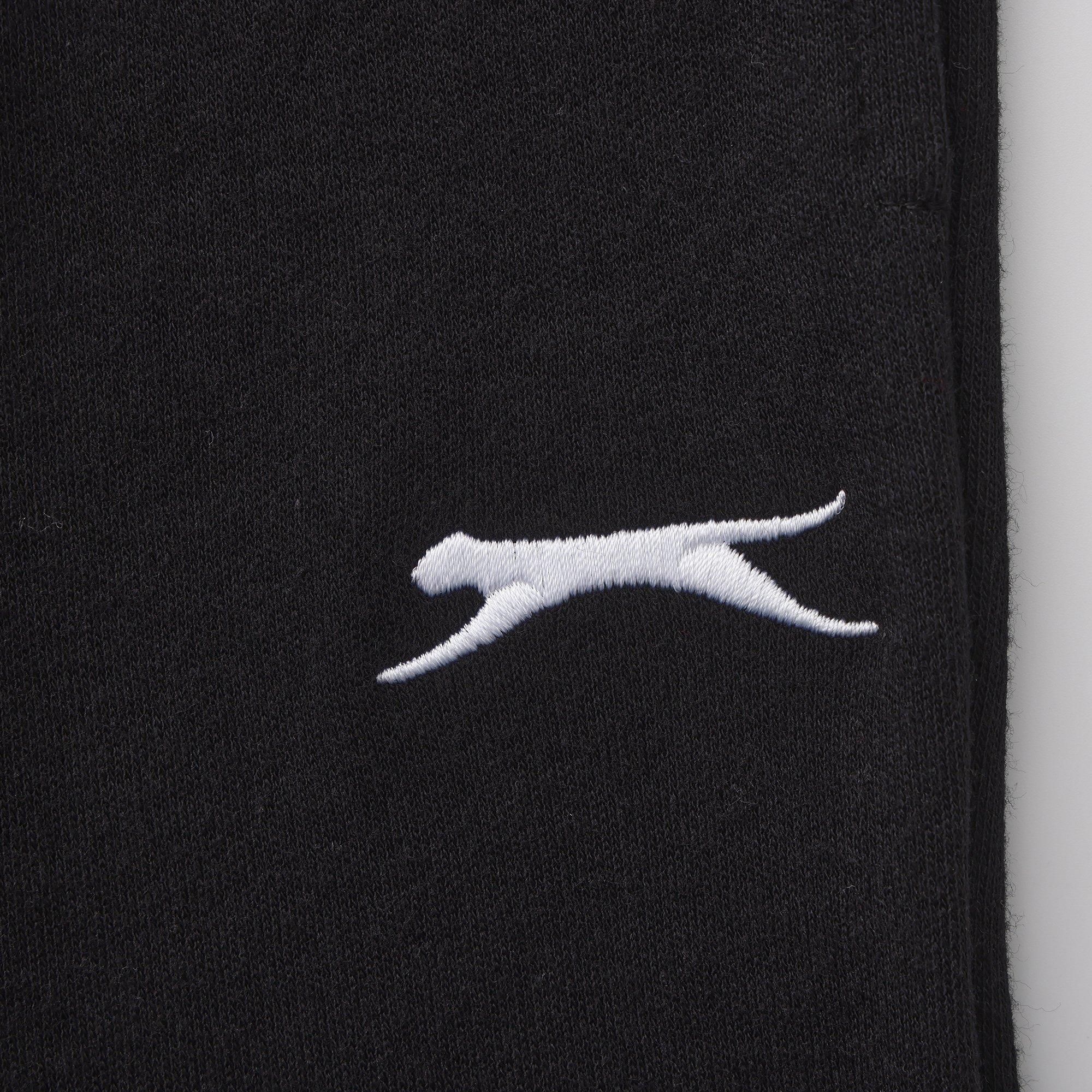 Black - Slazenger - Fleece Jogging Bottoms Womens - 4