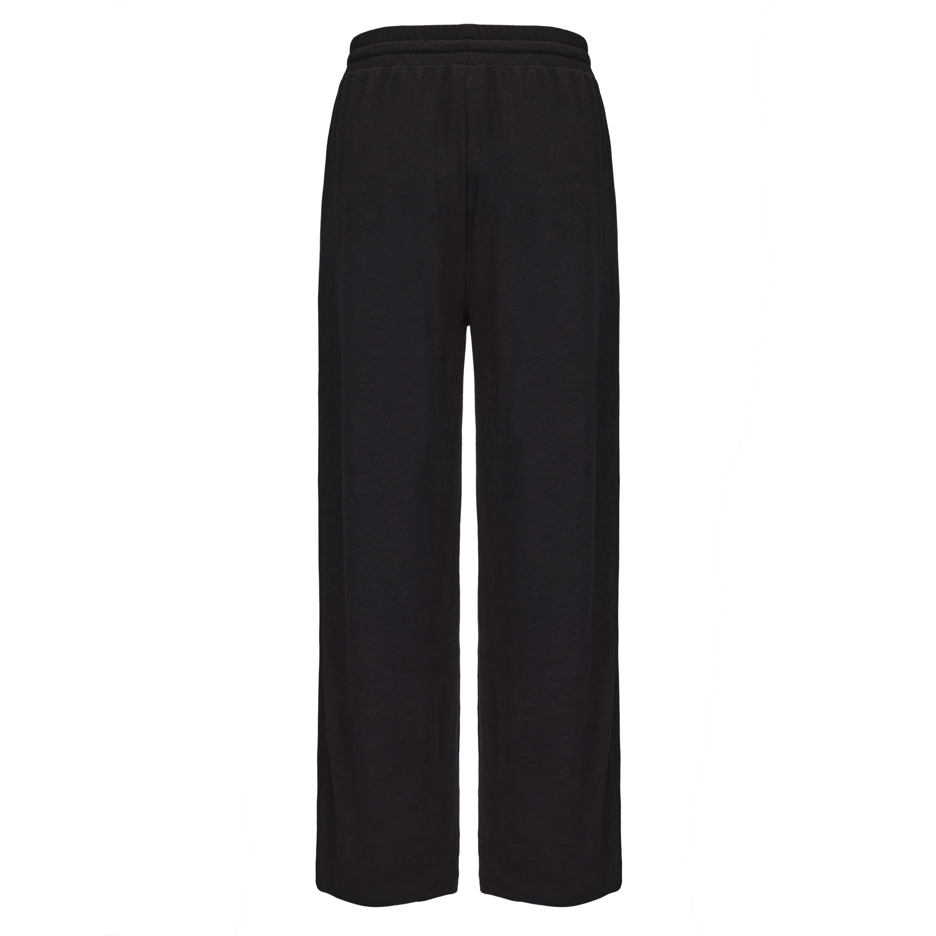 Black - Slazenger - Fleece Jogging Bottoms Womens - 2